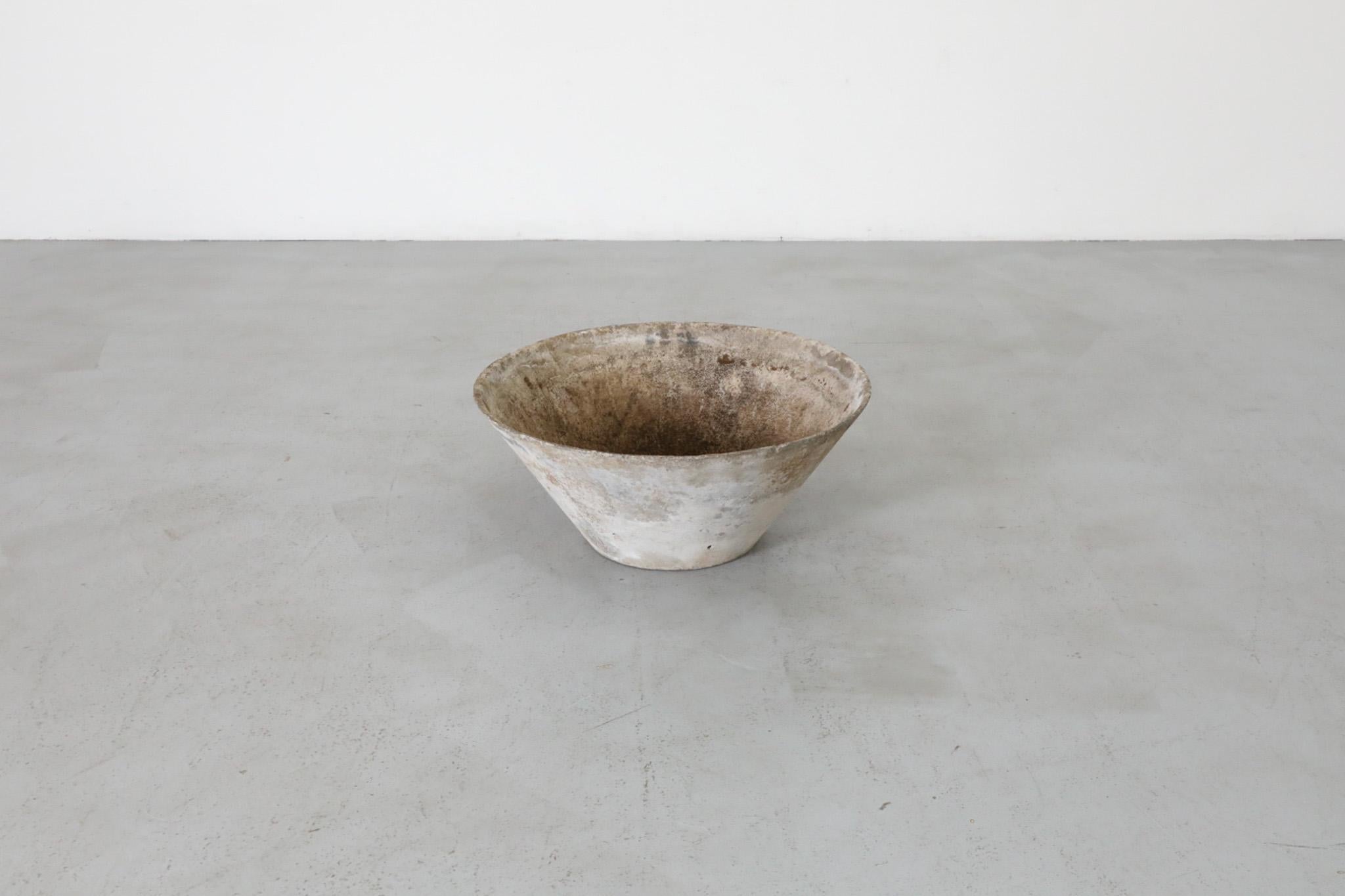 20th Century Willy Guhl Conical Planter for Eternit