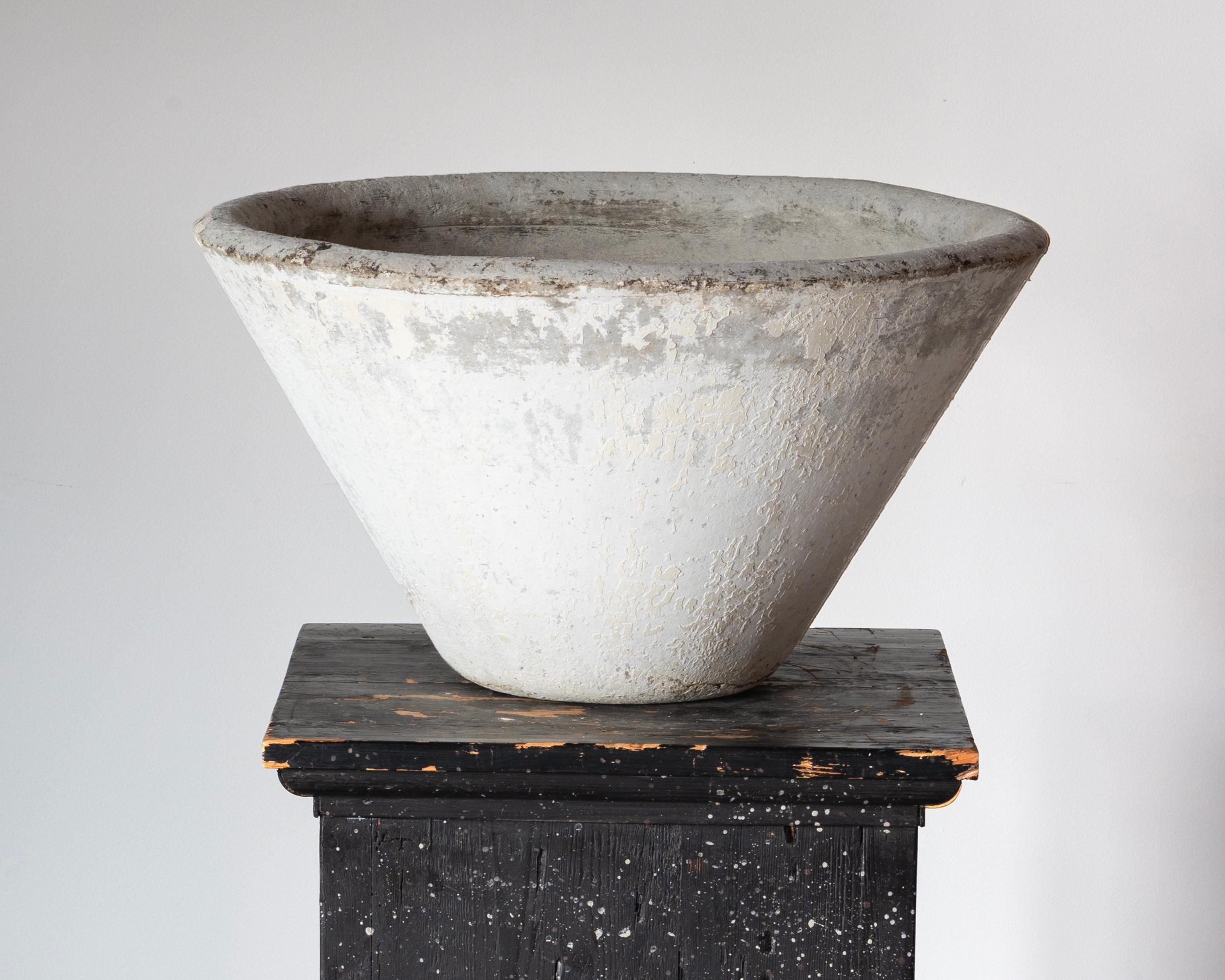 Mid-Century Modern Willy Guhl Conical Planter For Sale