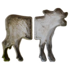 Scultura/Planter di mucca di Willy Guhl