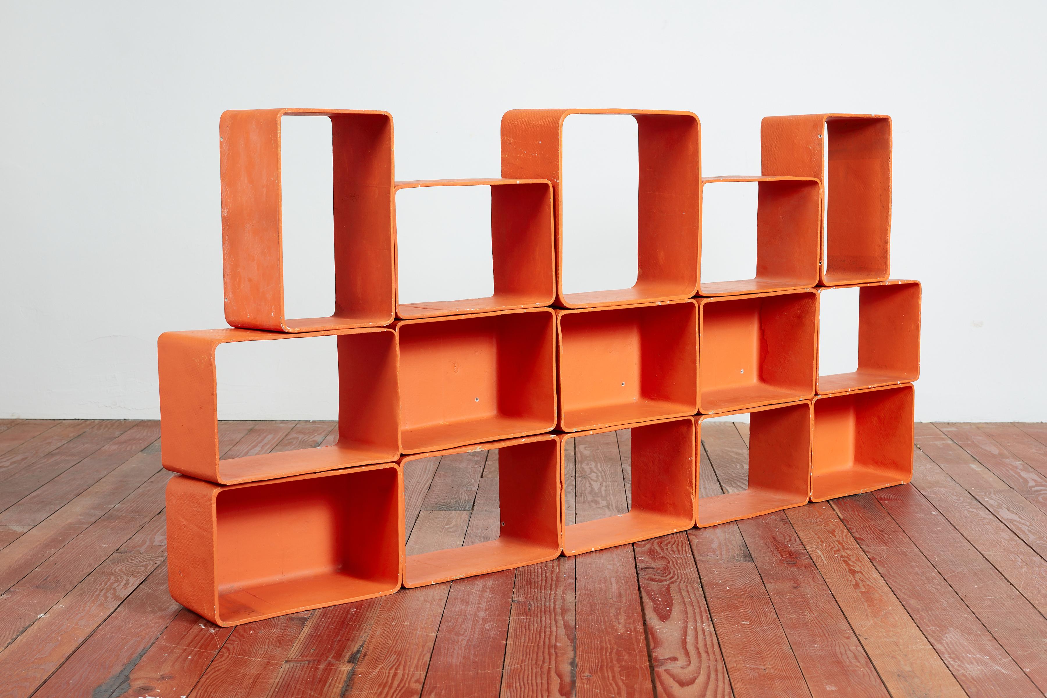 Swiss Willy Guhl Cube Bookcase For Sale
