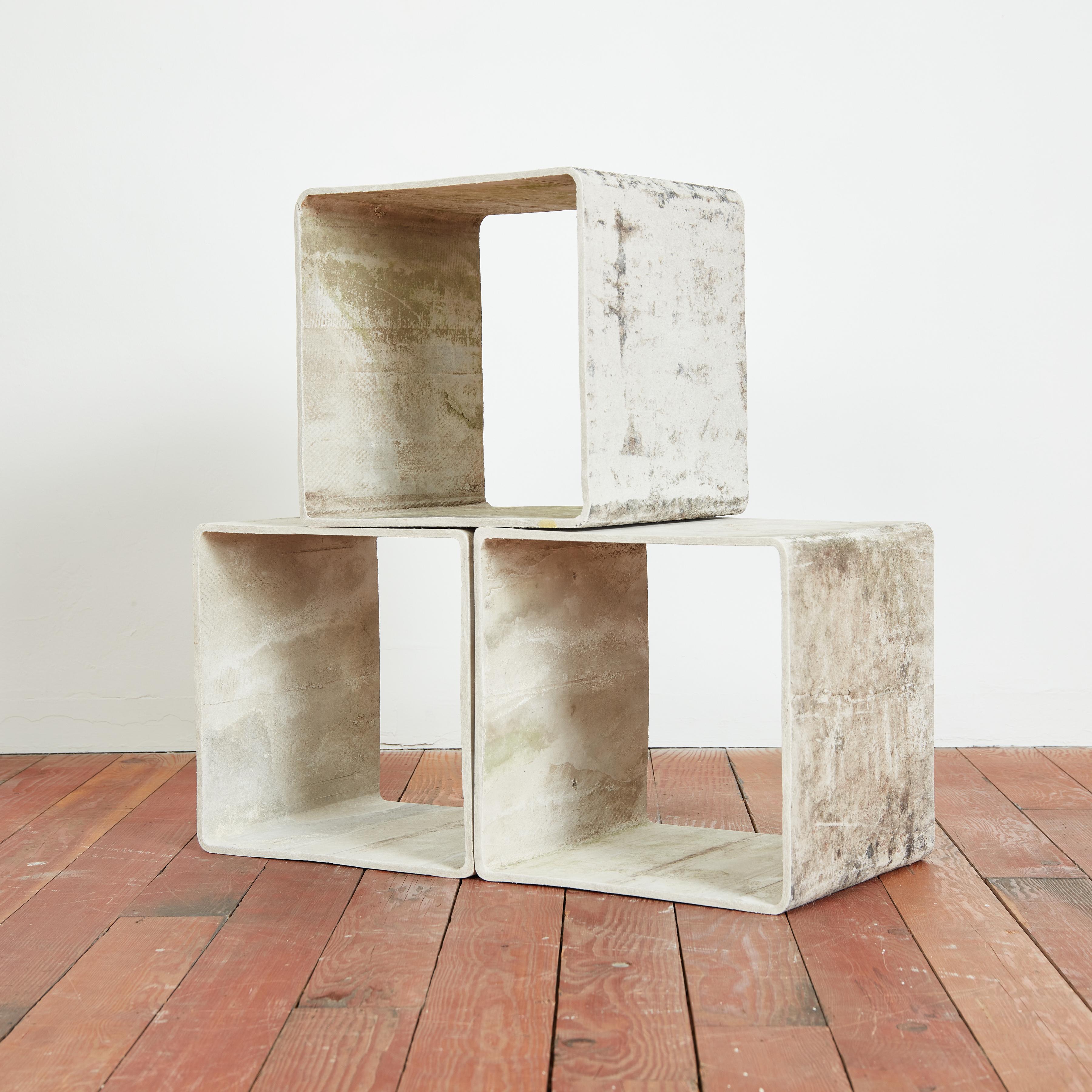 Mid-20th Century Willy Guhl Cube Planter For Sale