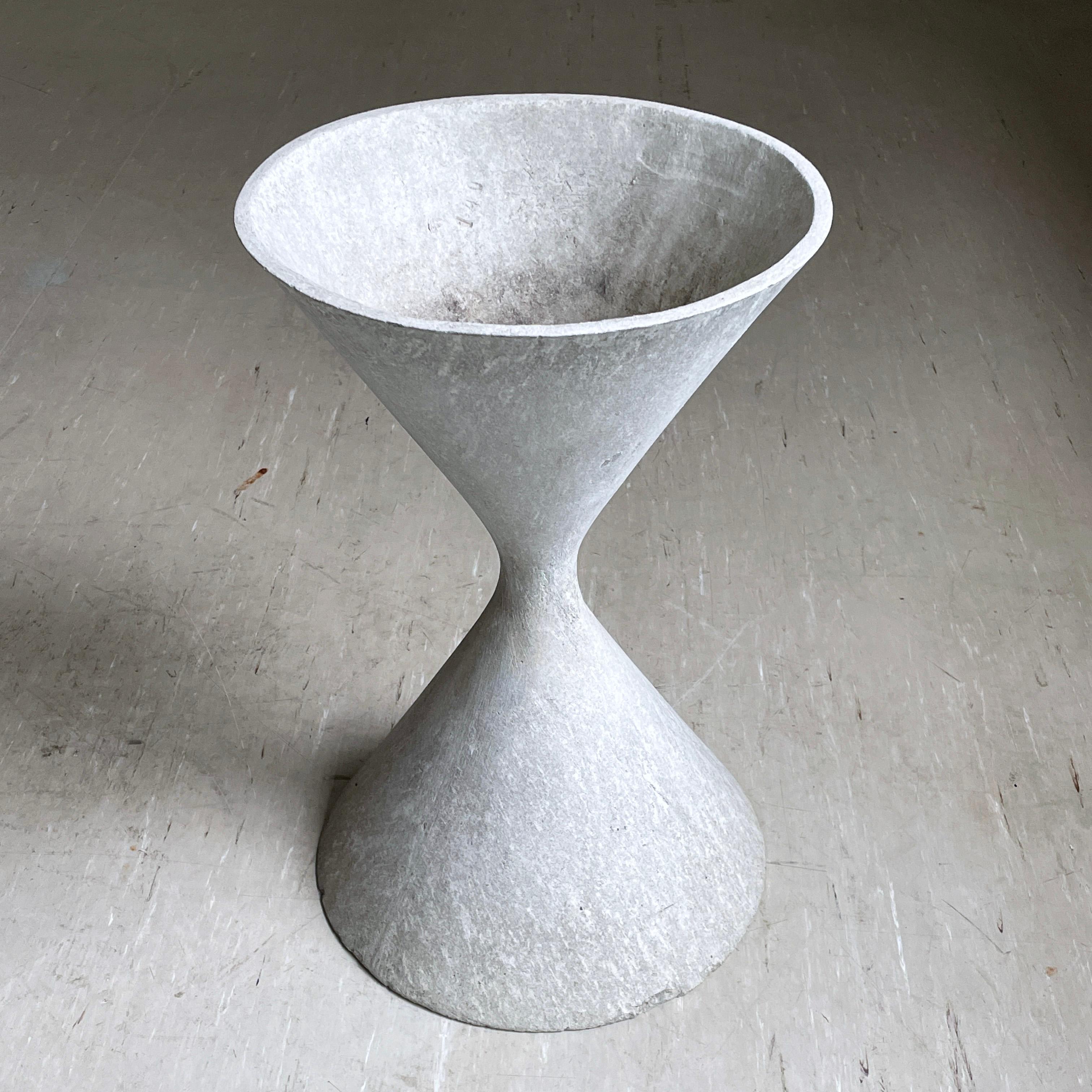 Willy Guhl 'Diabolo' Spindel Planter - Eternit AG, Switzerland For Sale 11