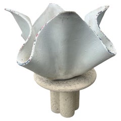 Willy Guhl Elephant Ear/Hankerchief  Planter c 1960 32.5"