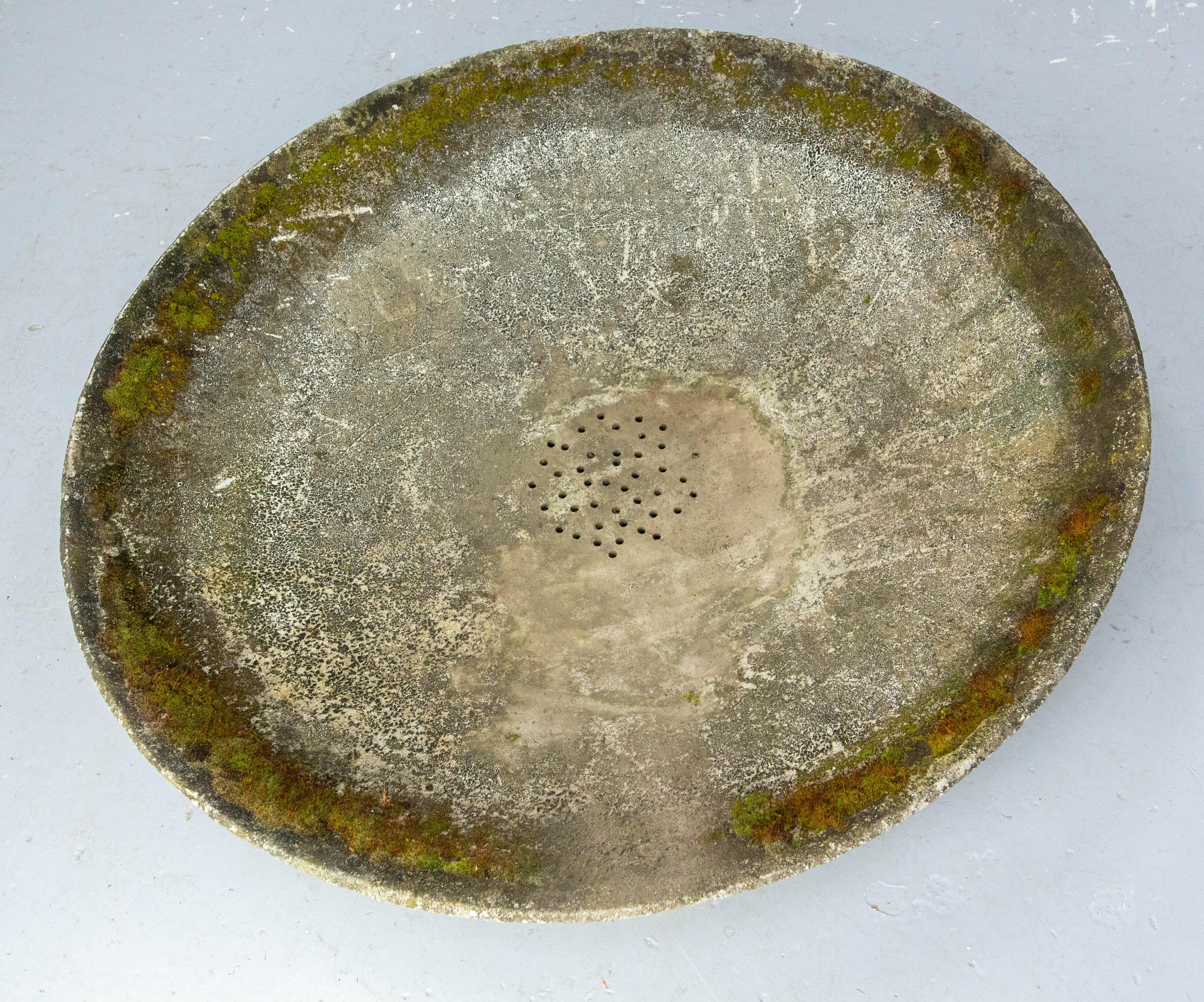 Mid-Century moderno Fioriera o bacino in cemento Willy Guhl Eternit, 1960, Svizzera in vendita