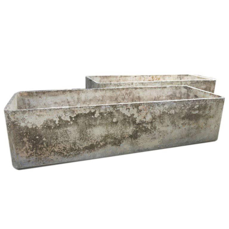 Willy Guhl Fiber Cement Troughs, circa 1950