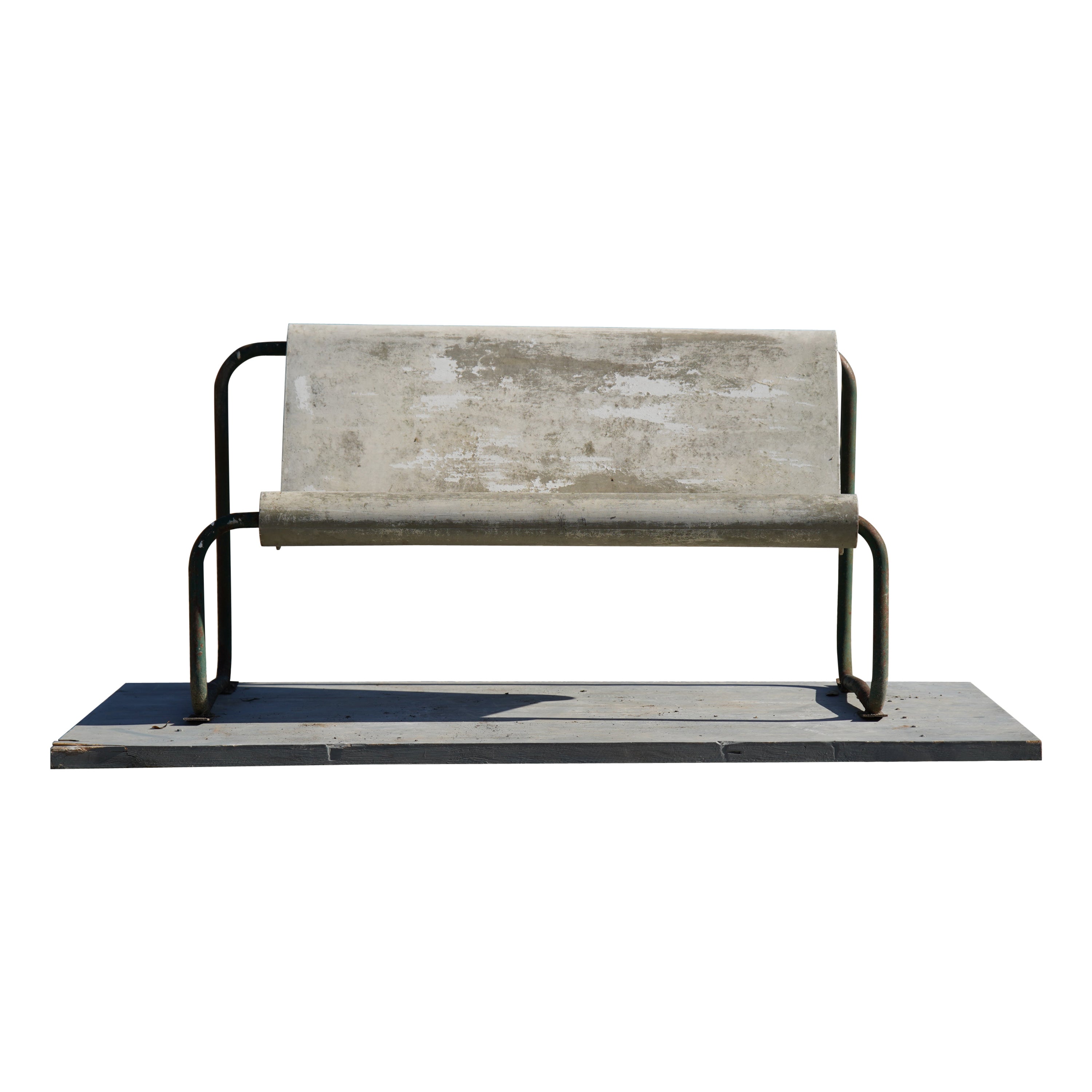 Willy Guhl Fiberglass Bench, 1960s Switzerland