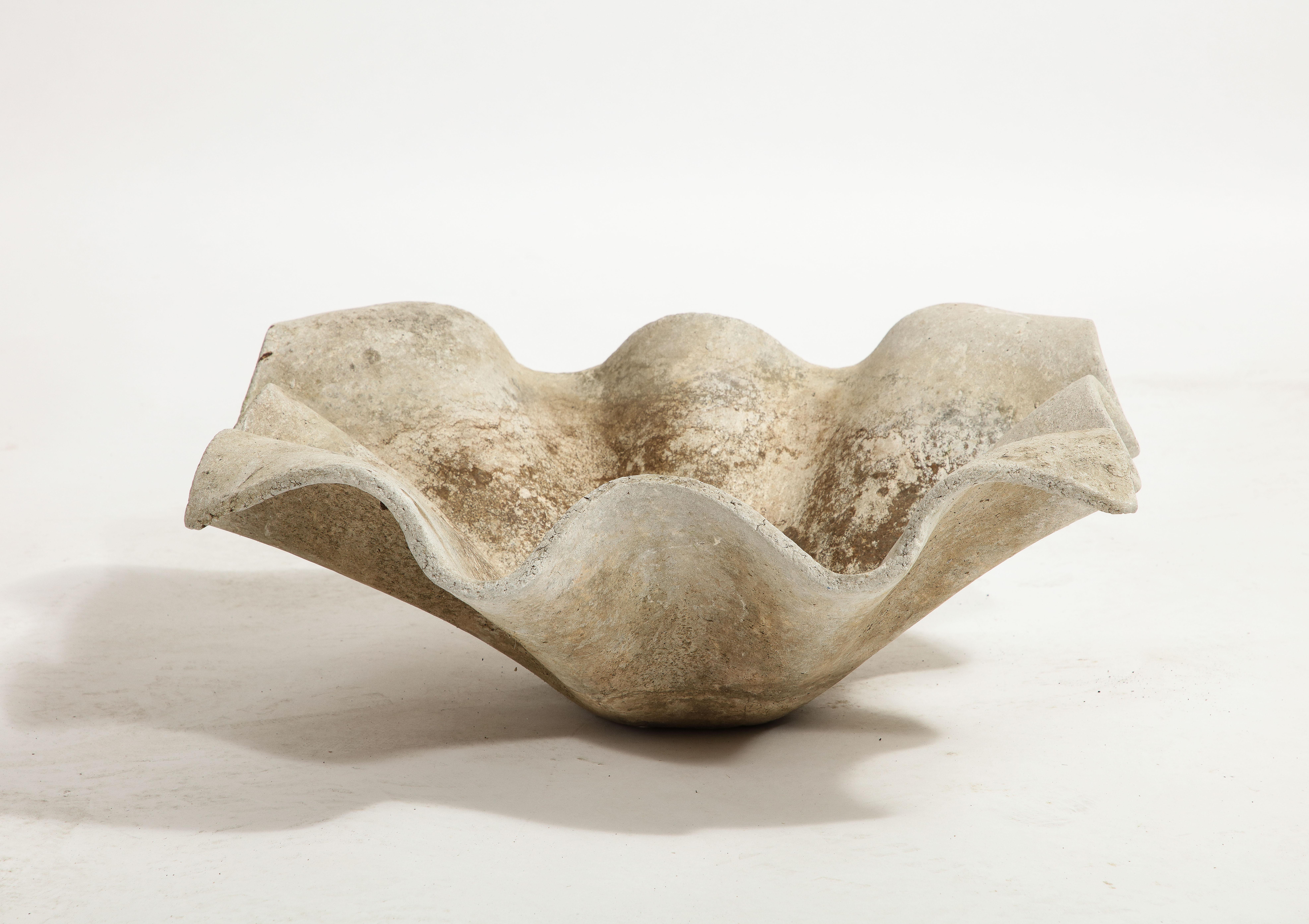 Jardini�ères en béton mouchoir à la main Willy Guhl pour Eternit, années 1960 en vente 5