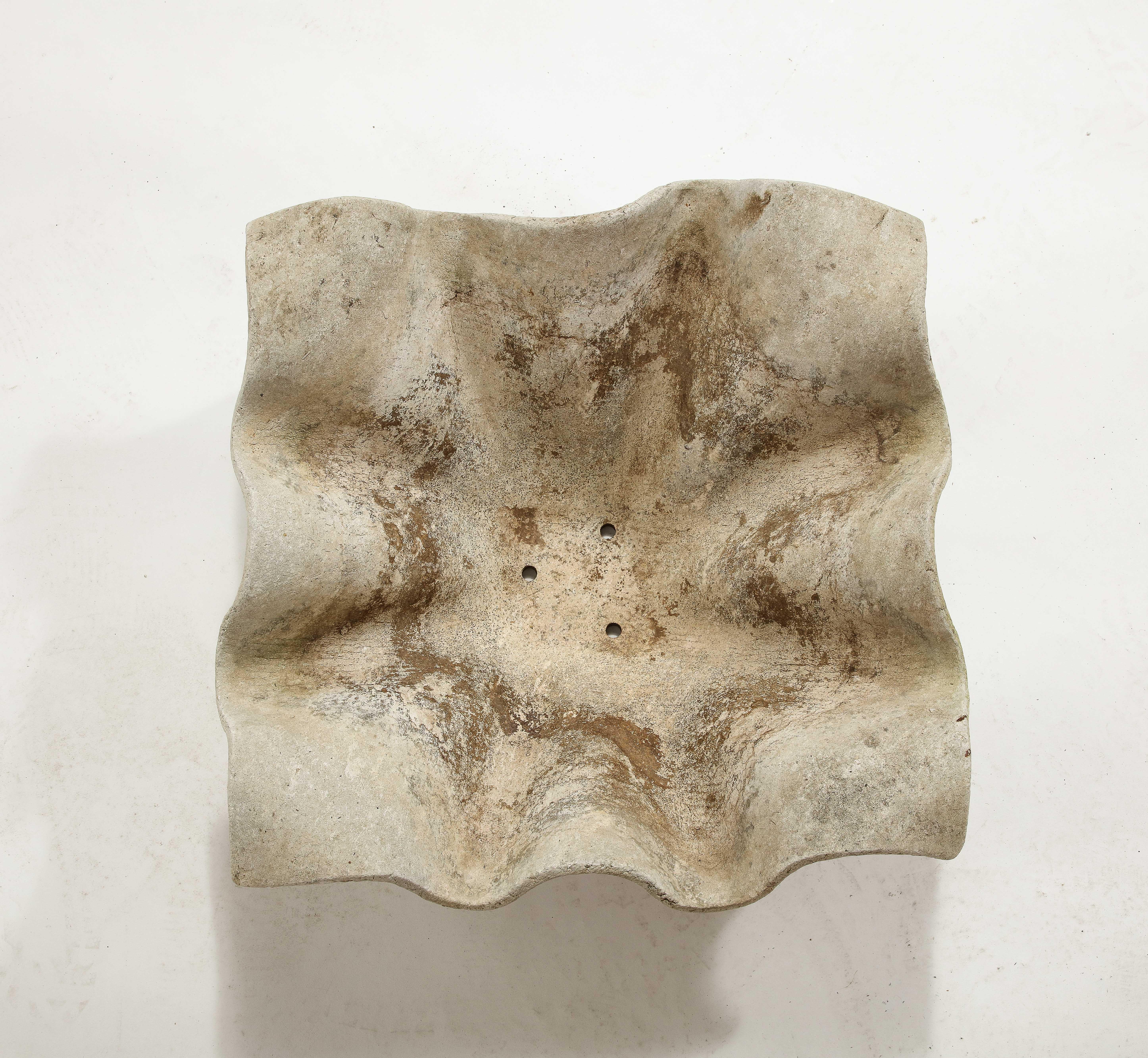 Jardinières en béton mouchoir à la main Willy Guhl pour Eternit, années 1960 en vente 9