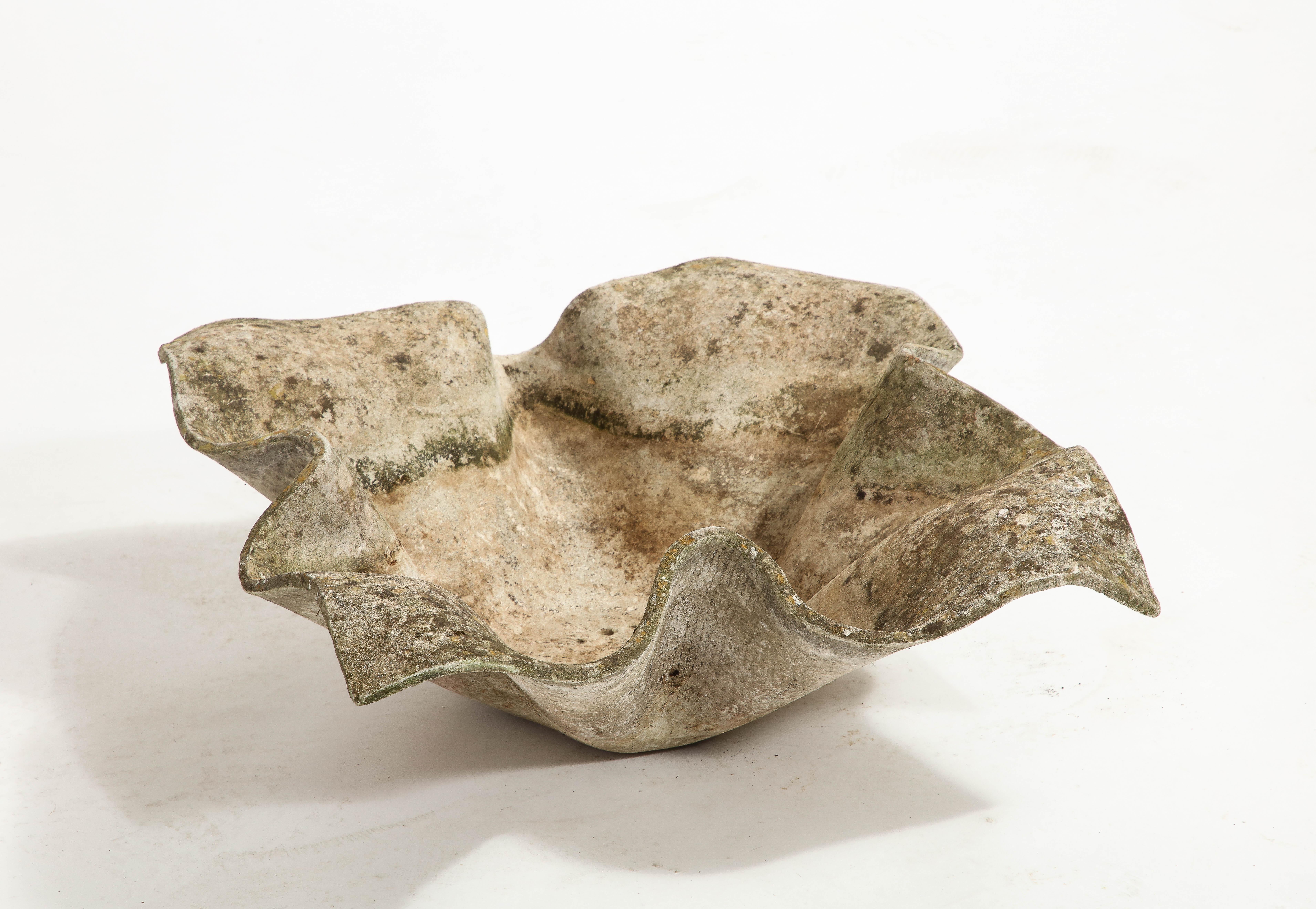 Mid-Century Modern Jardinières en béton mouchoir à la main Willy Guhl pour Eternit, années 1960 en vente