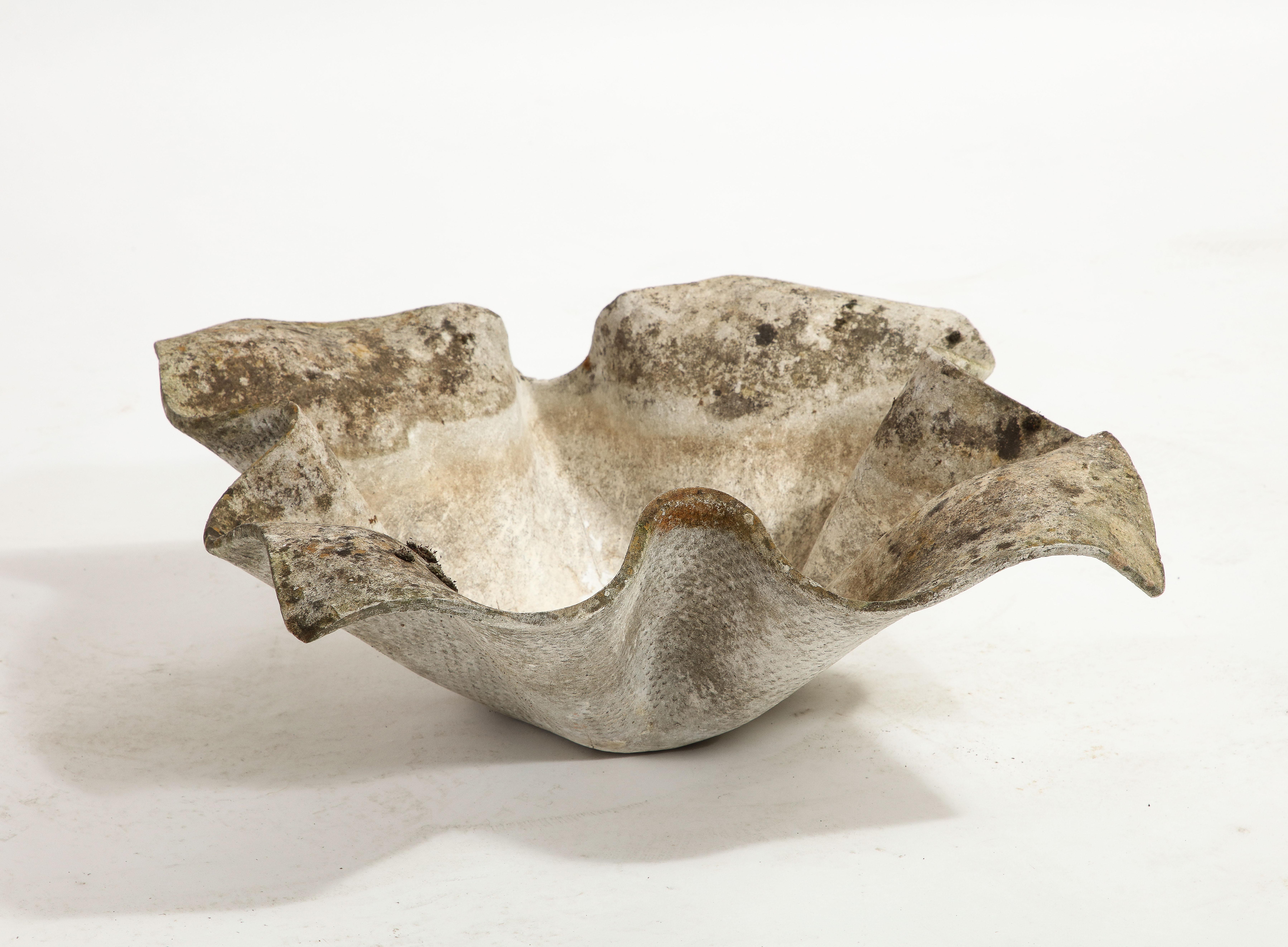 Jardinières en béton mouchoir à la main Willy Guhl pour Eternit, années 1960 en vente 1