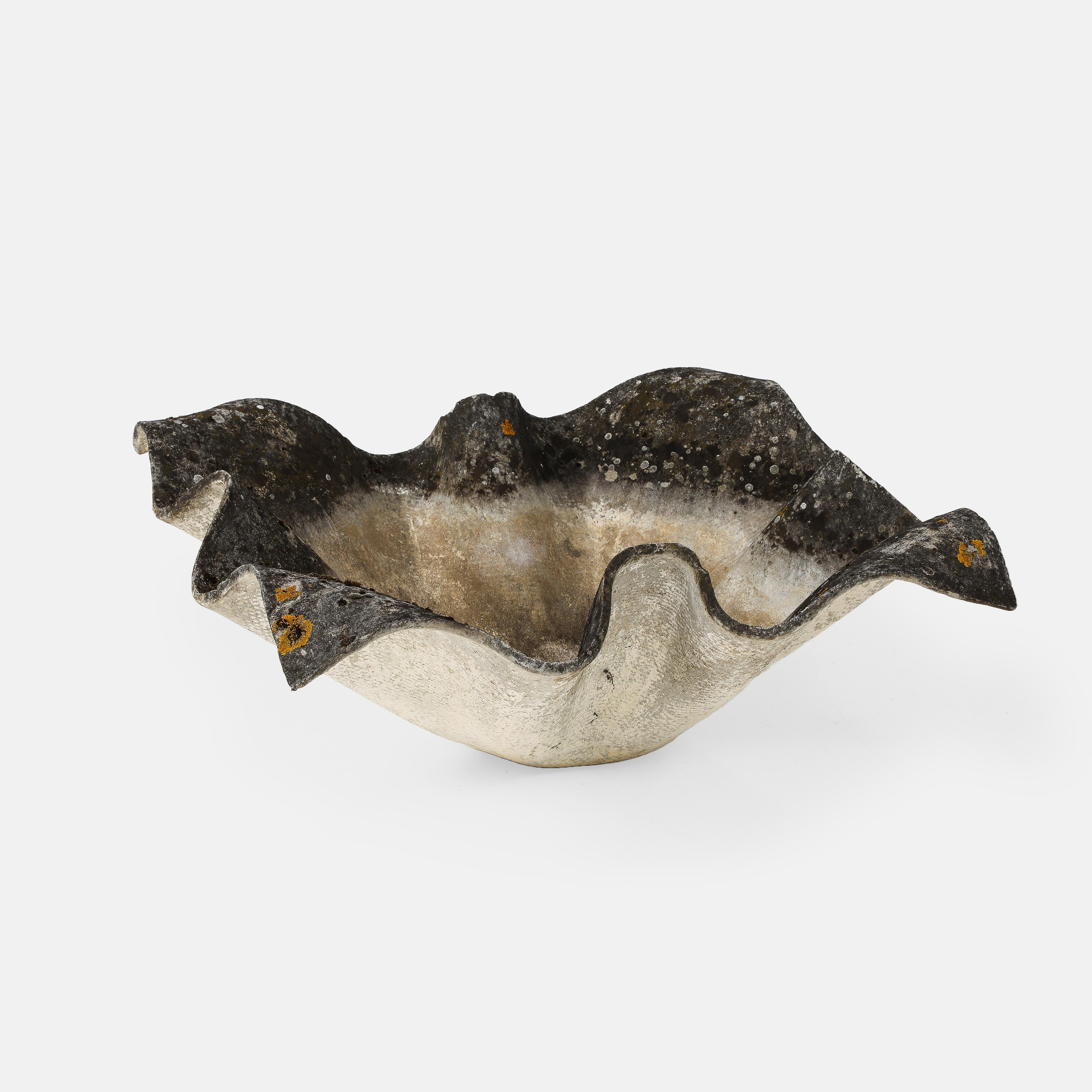 Willy Guhl for Eternit Large Handkerchief Concrete Planters, 1960s For Sale 6