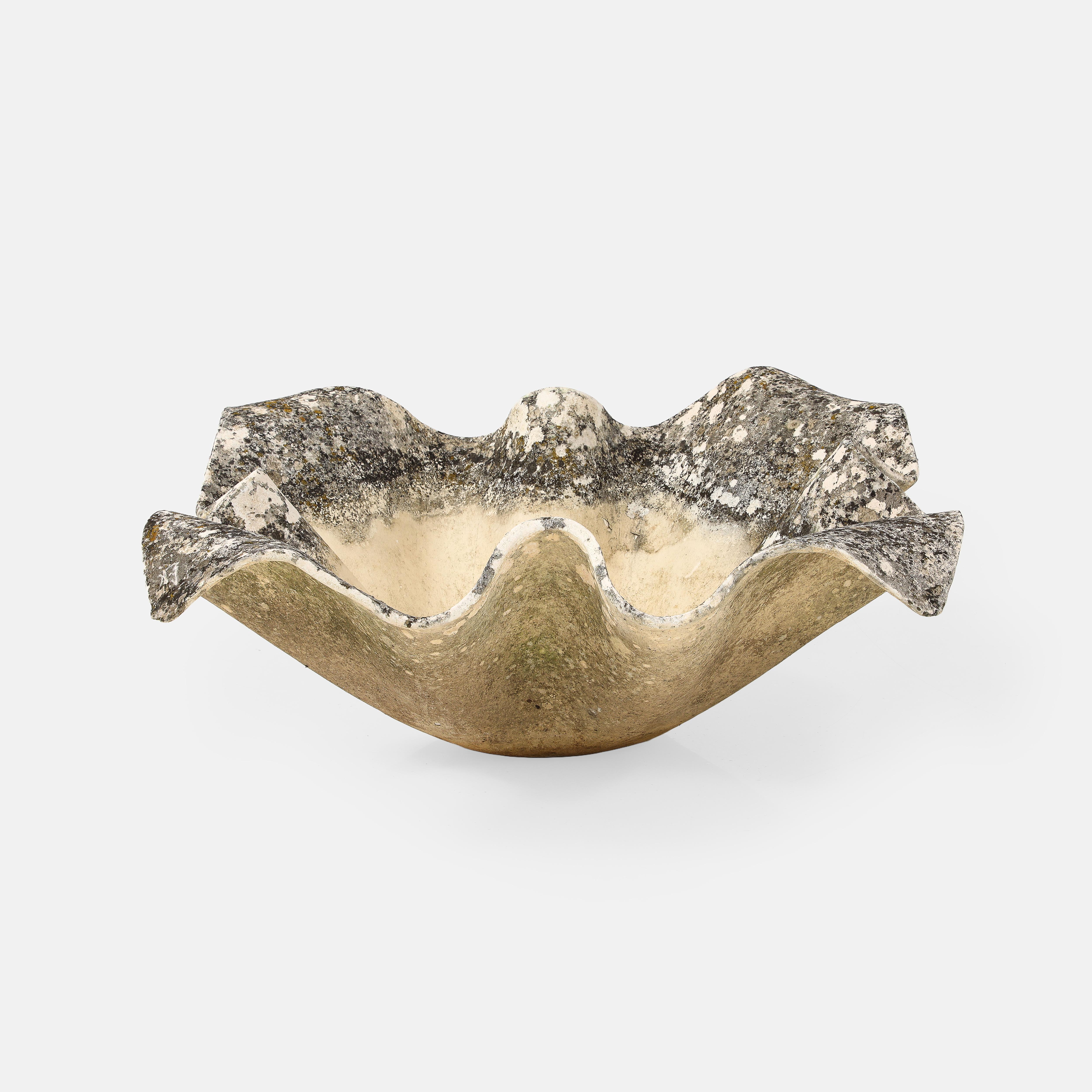 Willy Guhl for Eternit Large Handkerchief Concrete Planters, 1960s For Sale 3