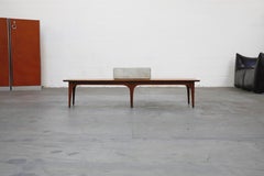 Willy Guhl for Eternit Large Rectangle Concrete Outdoor Planter, 1968, Signed