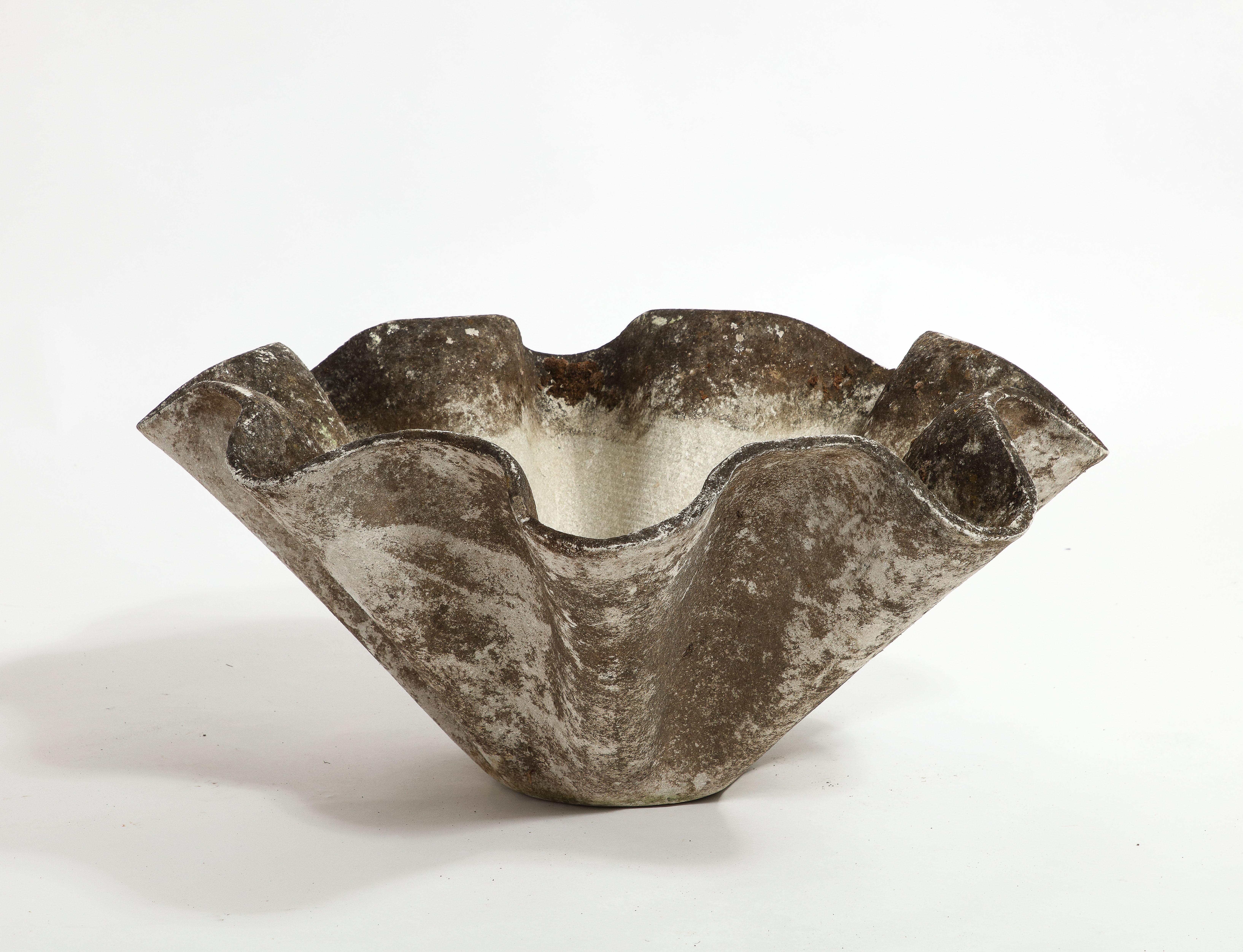 Willy Guhl for Eternit Large Concrete Biomorphic Planters, 1960s For Sale 6