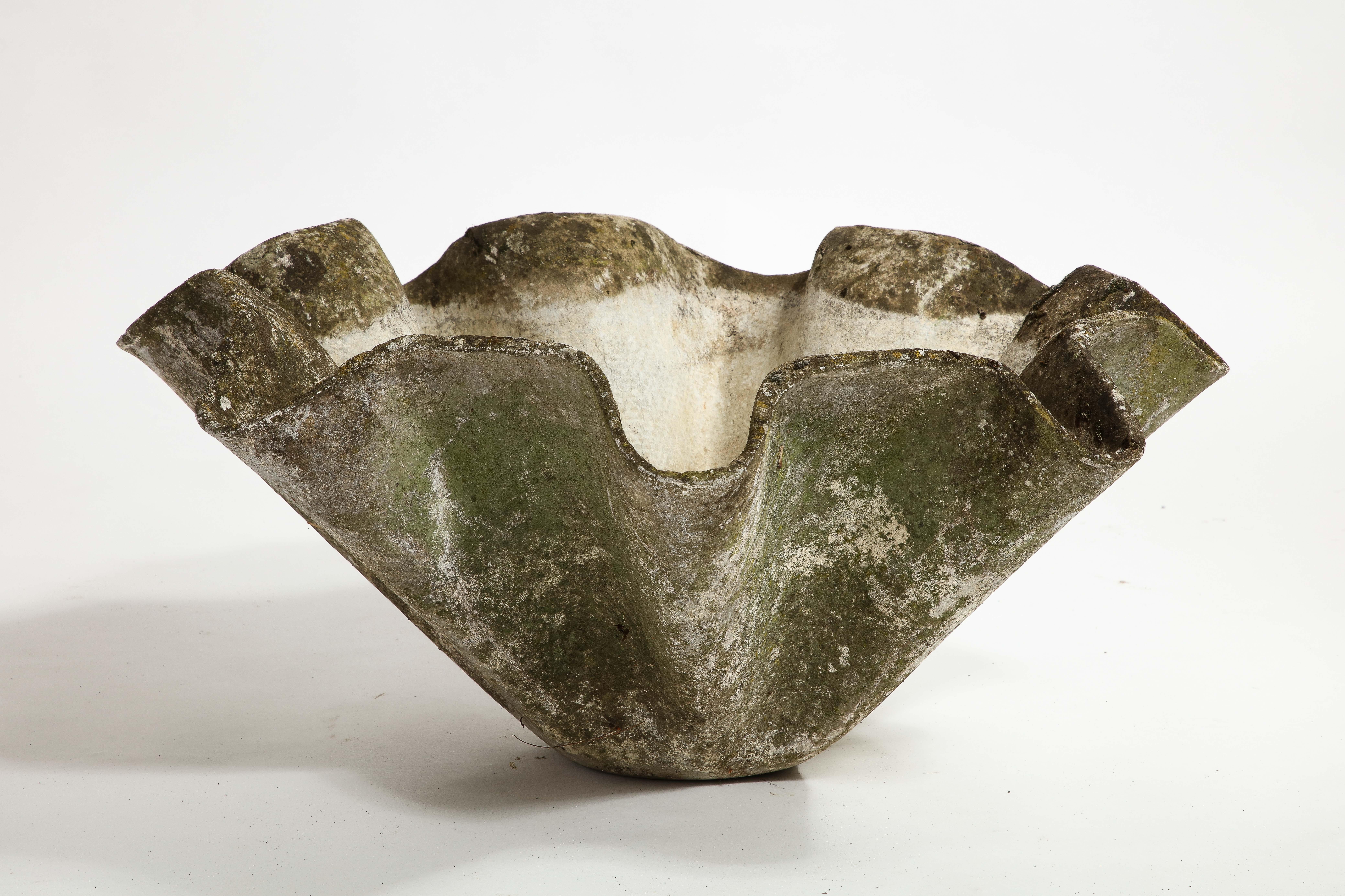 Willy Guhl for Eternit Large Concrete Biomorphic Planters, 1960s For Sale 4