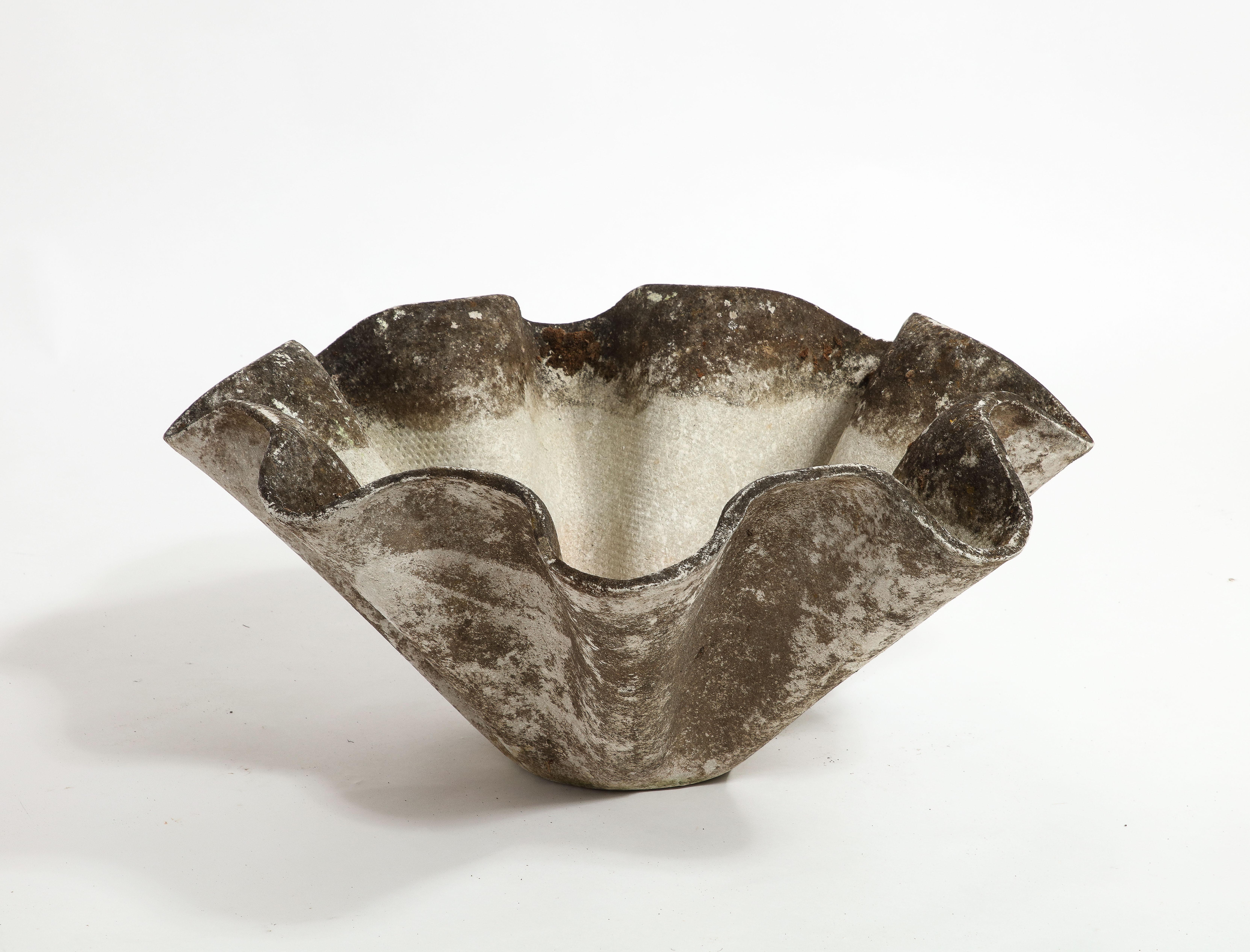 Willy Guhl for Eternit Large Concrete Biomorphic Planters, 1960s For Sale 7