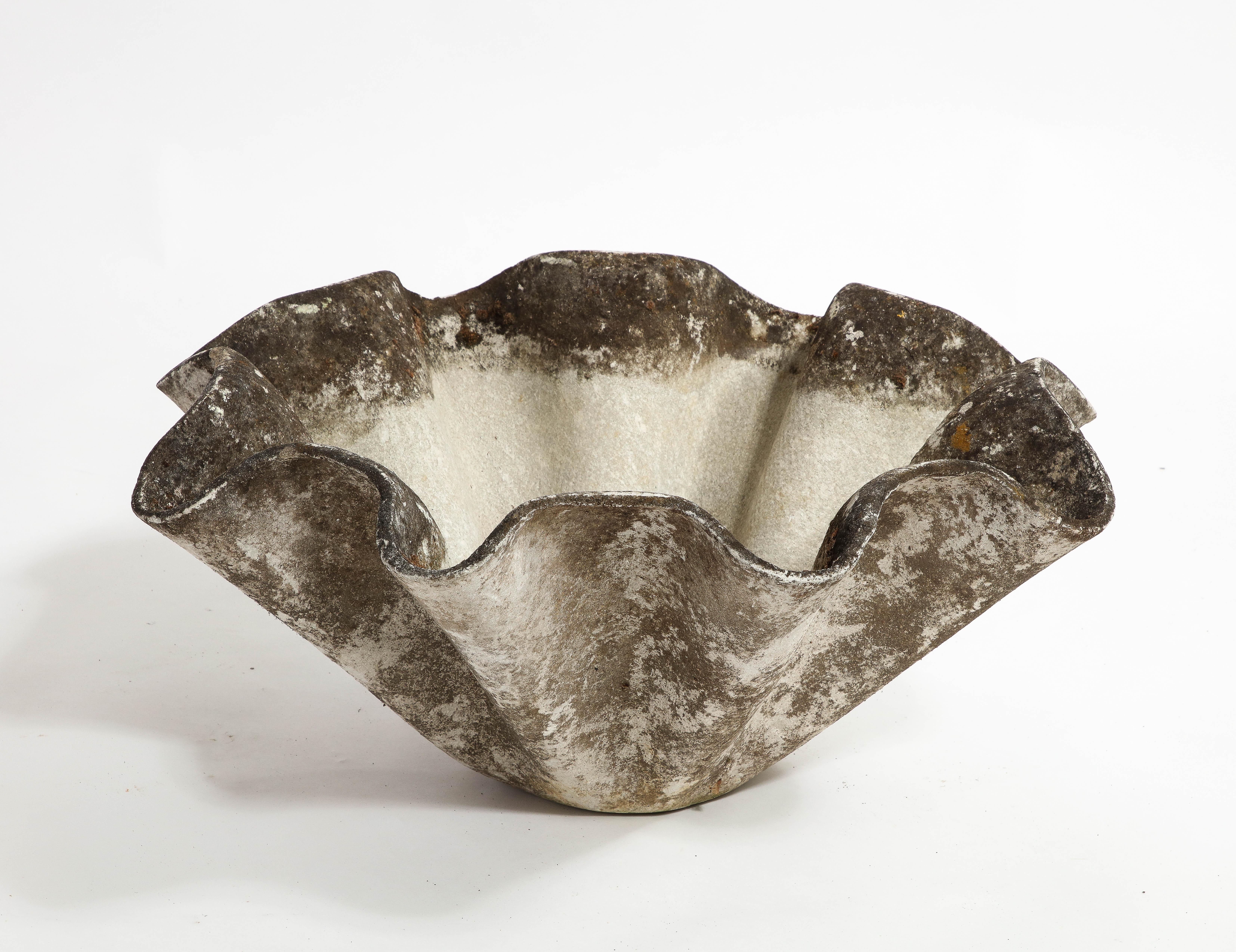 Willy Guhl for Eternit Large Concrete Biomorphic Planters, 1960s For Sale 8