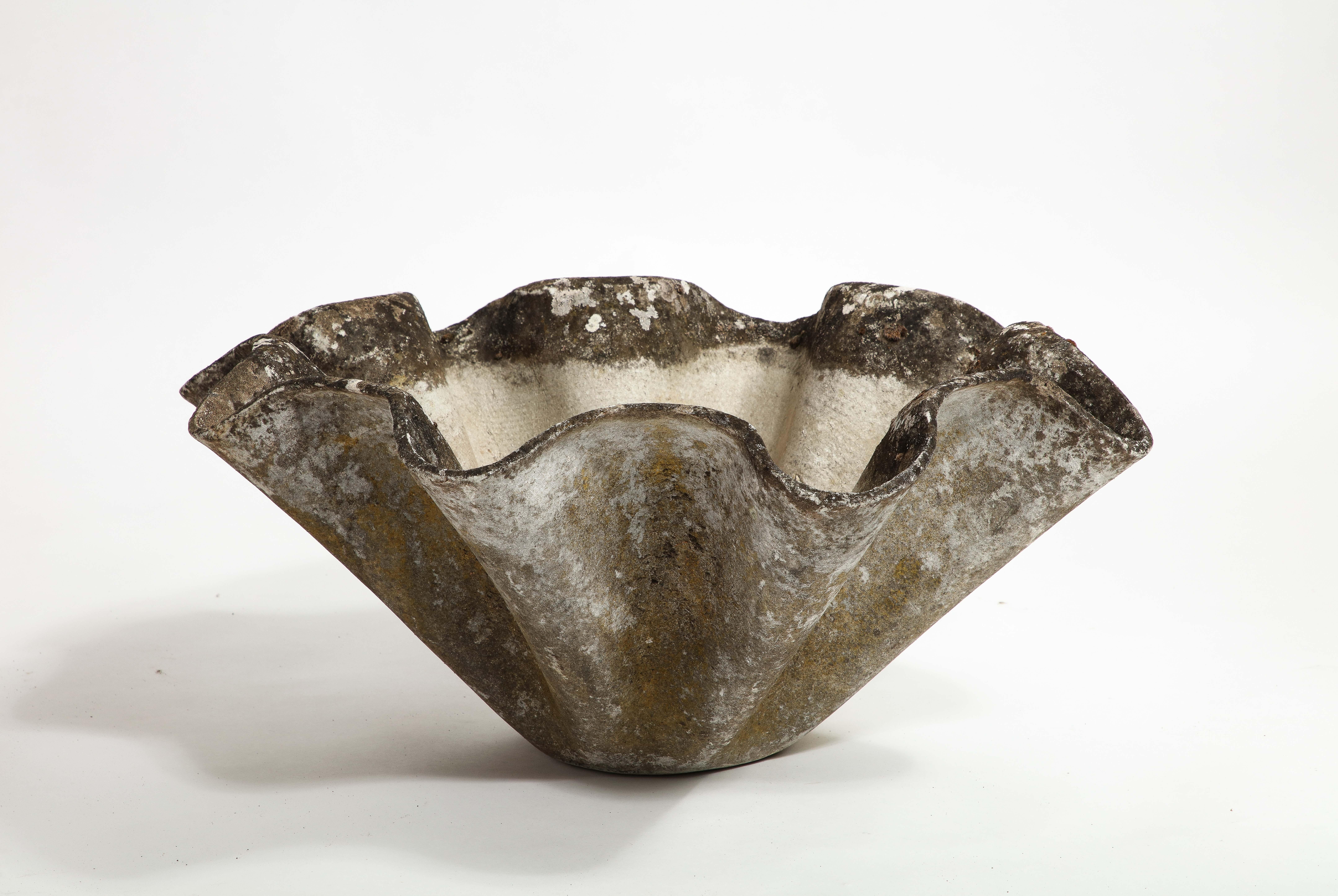 Willy Guhl for Eternit Large Concrete Biomorphic Planters, 1960s For Sale 11