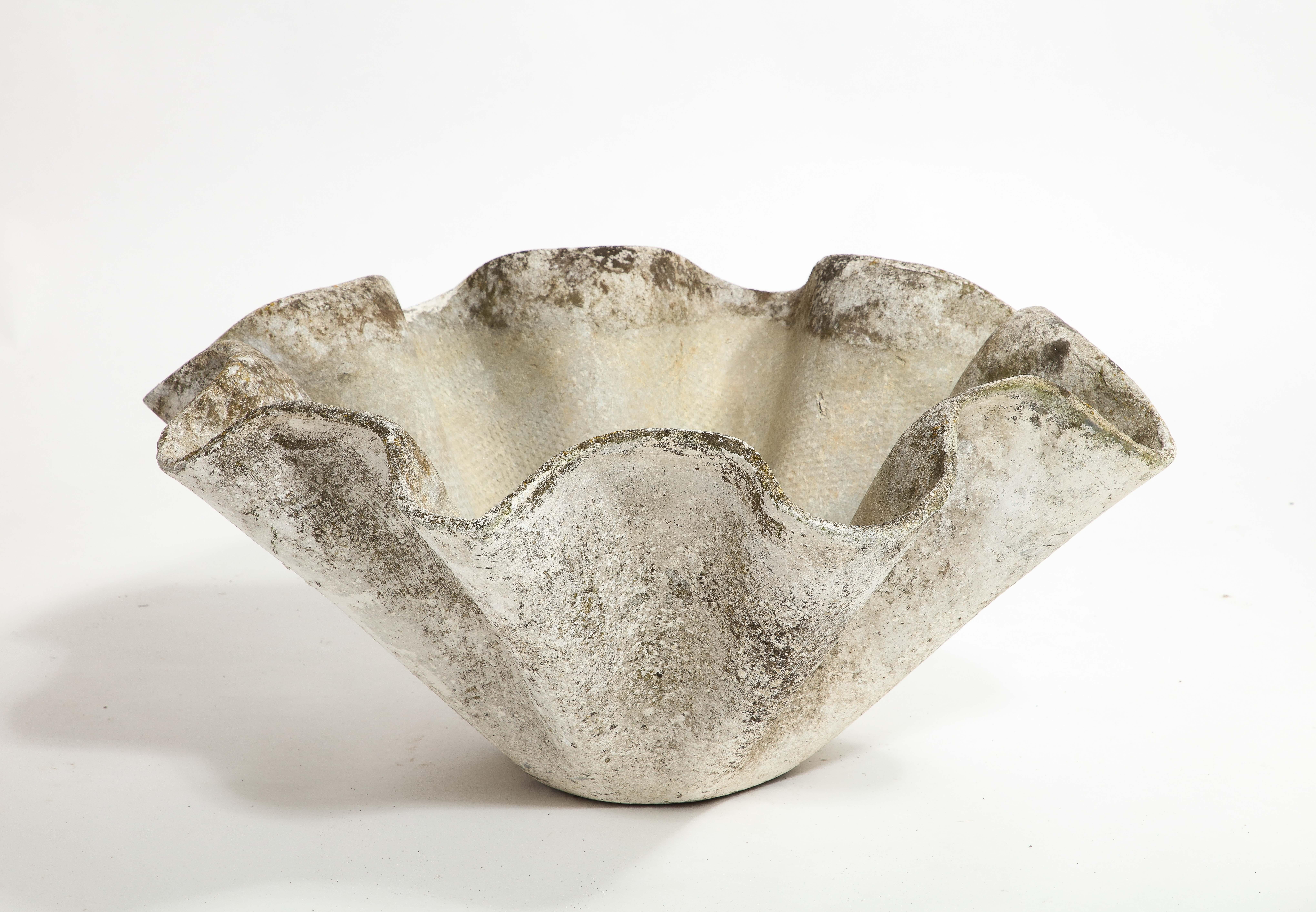 Willy Guhl for Eternit Large Concrete Biomorphic Planters, 1960s For Sale 9