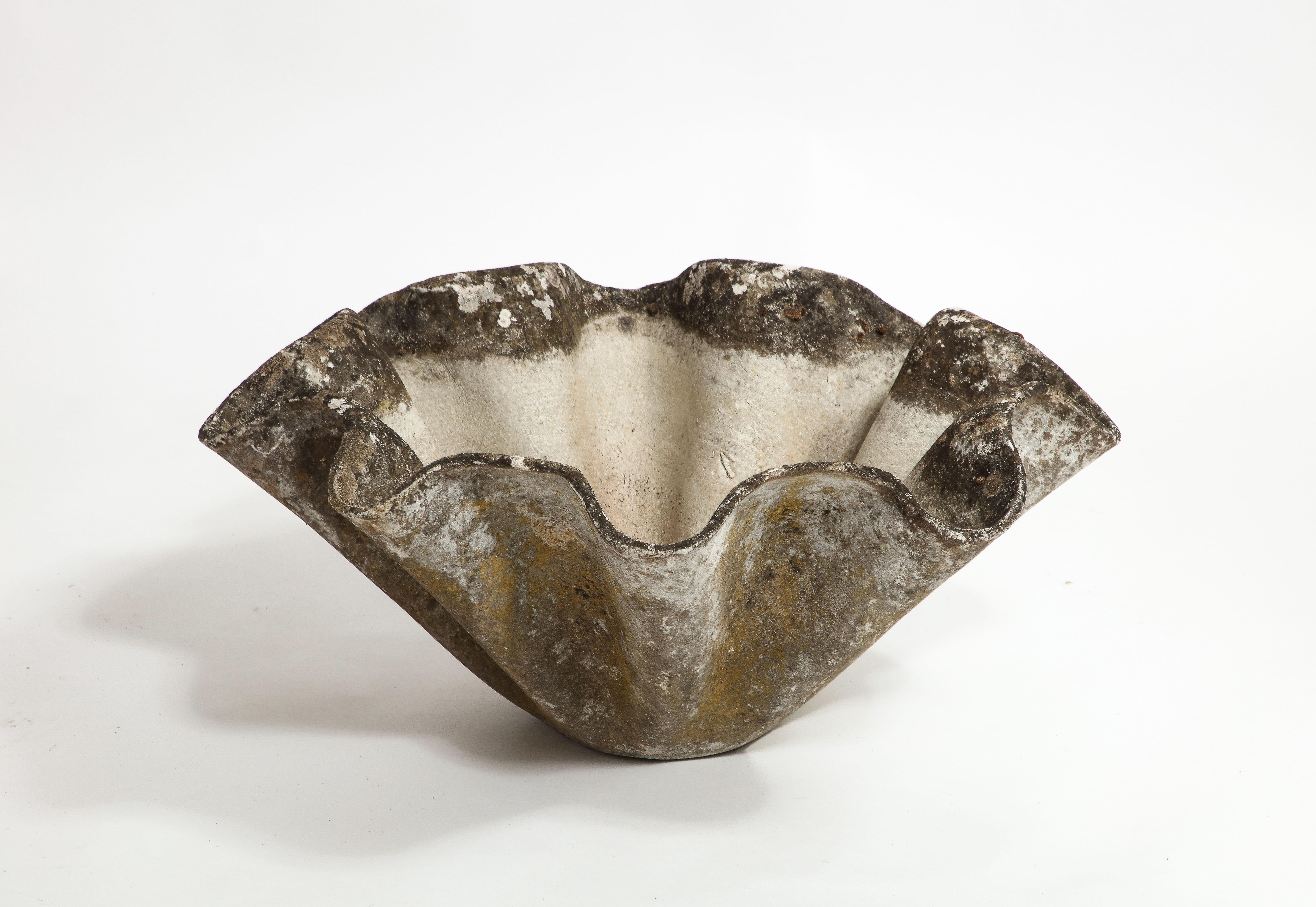 Willy Guhl for Eternit Large Concrete Biomorphic Planters, 1960s For Sale 13