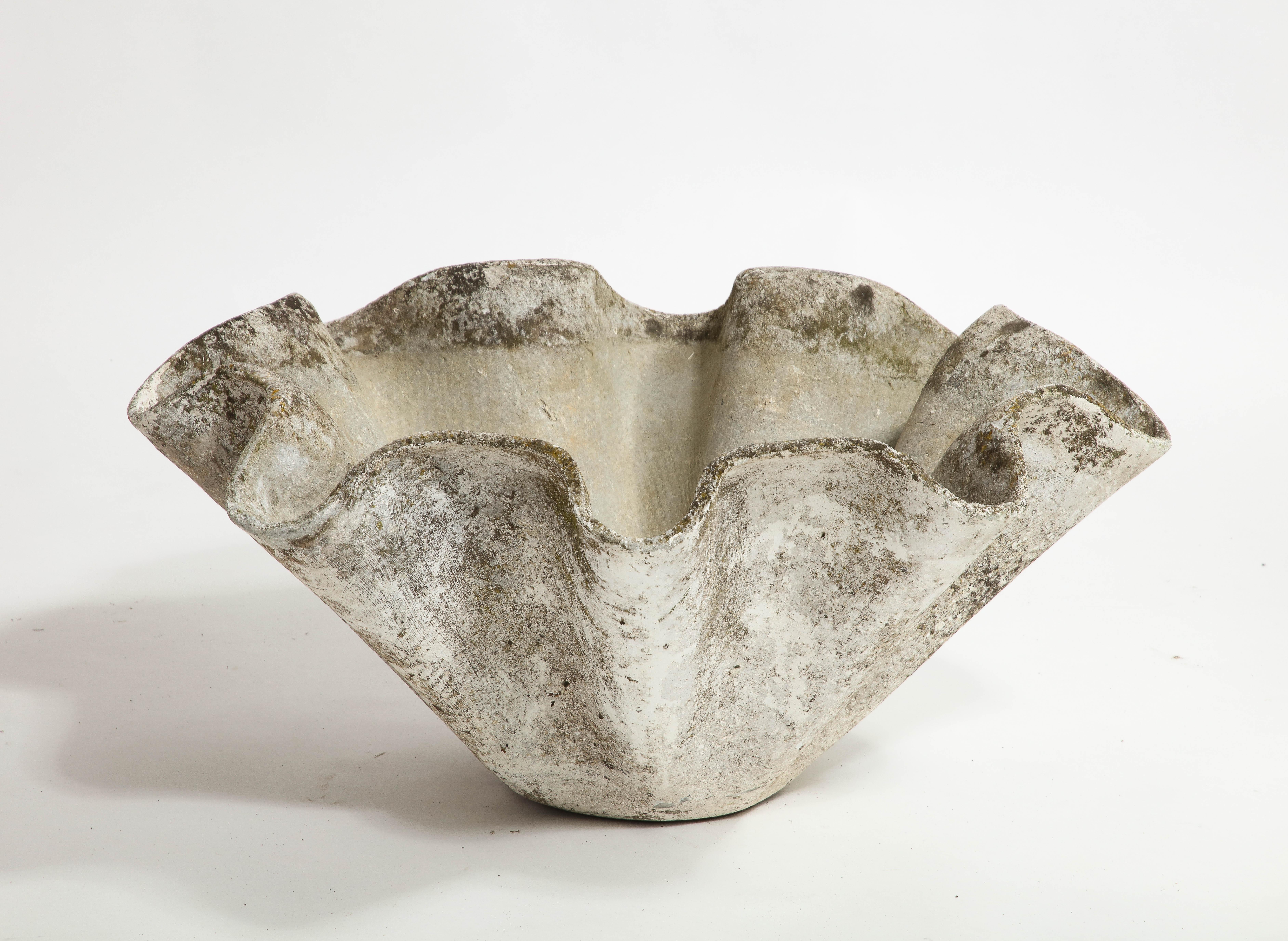 Willy Guhl for Eternit Large Concrete Biomorphic Planters, 1960s For Sale 10
