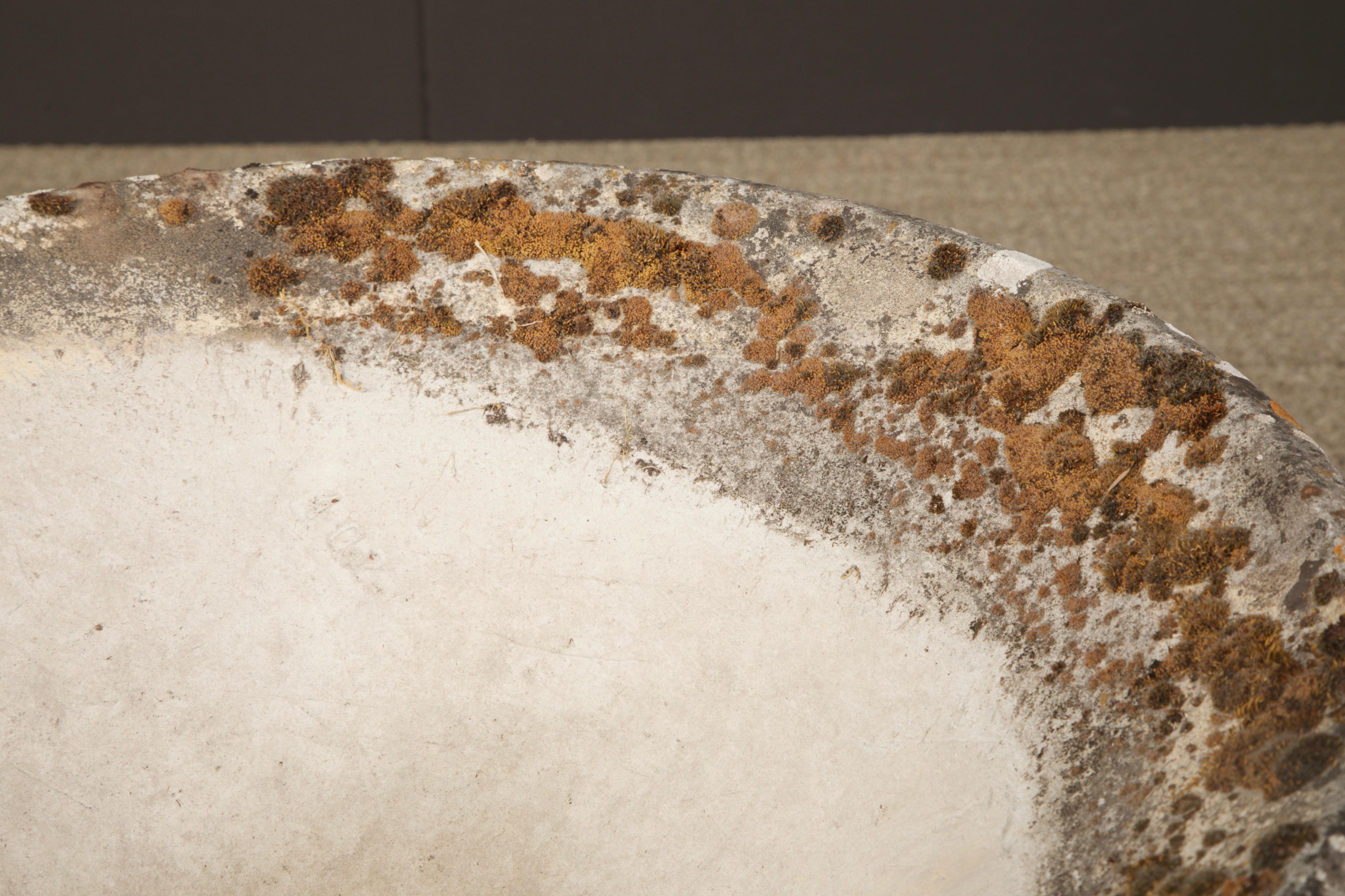 Willy Guhl for Eternit Tilted Spindle Concrete Planter, circa 1968 For Sale 2