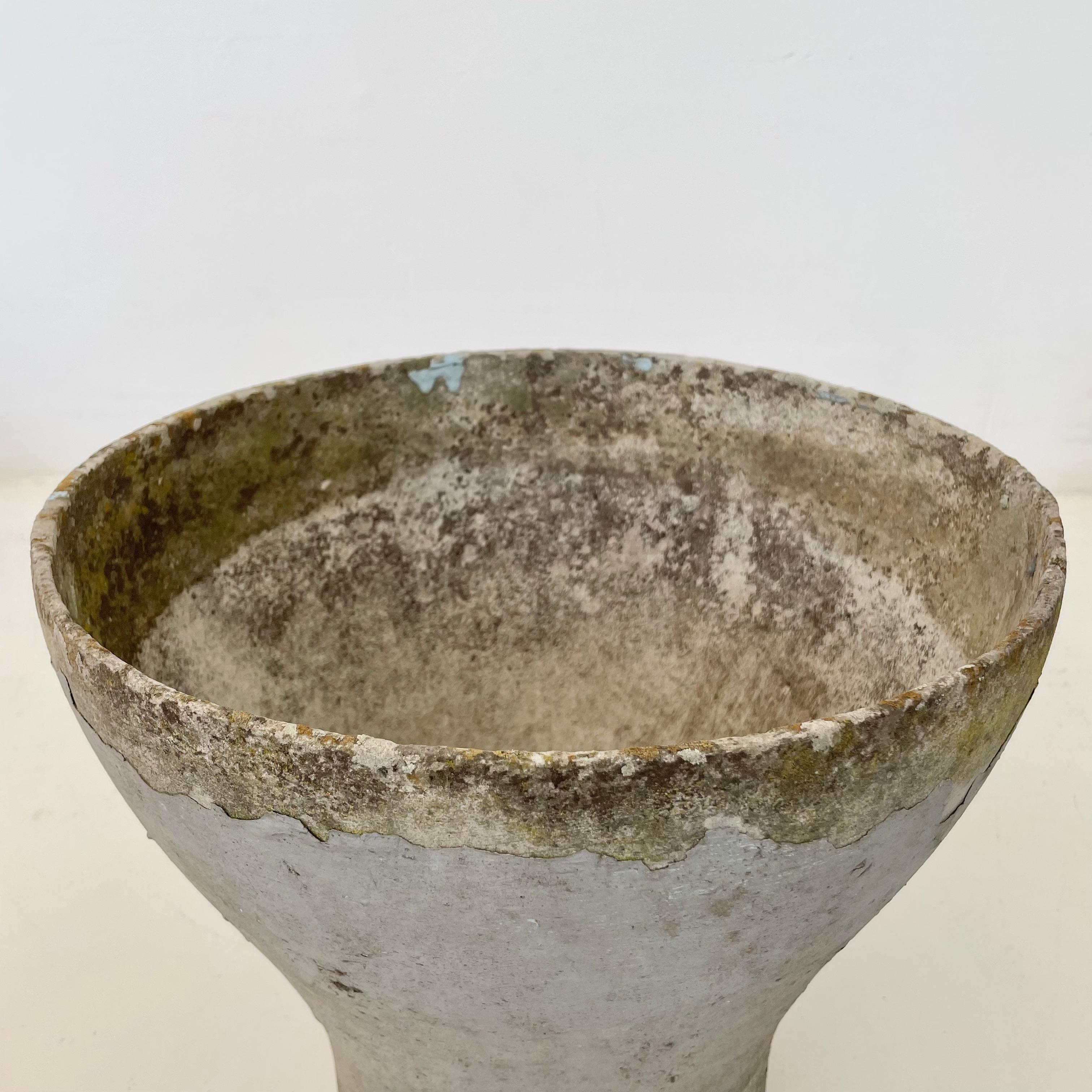 Concrete Willy Guhl Goblet Planter For Sale