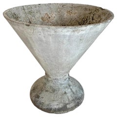 Willy Guhl Goblet Shaped Hourglass Planters