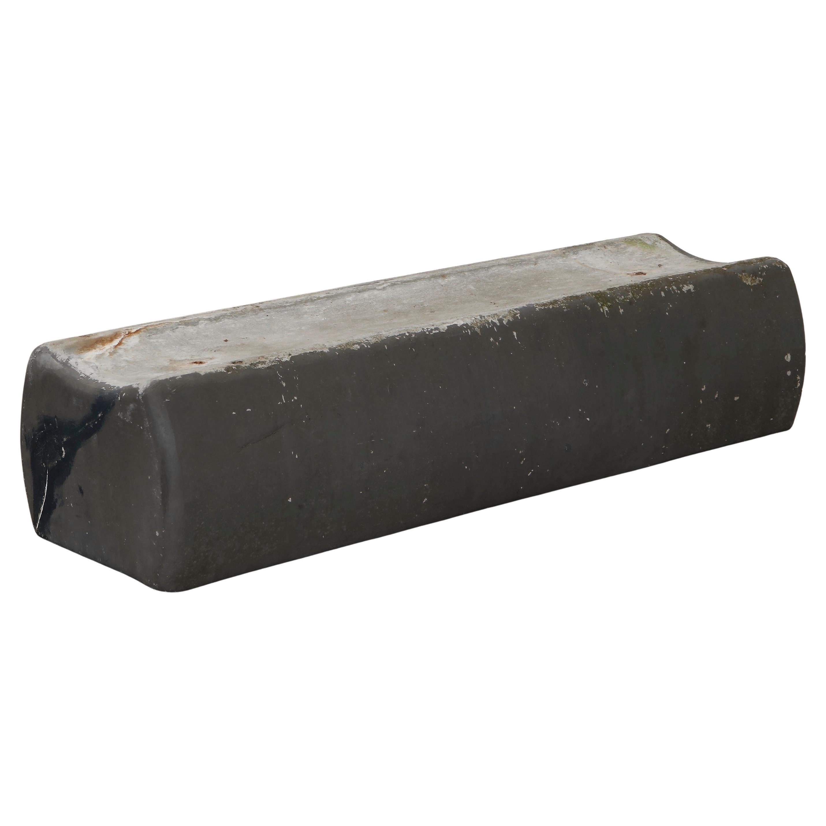 Willy Guhl, Grey Bench Planter, 1960s