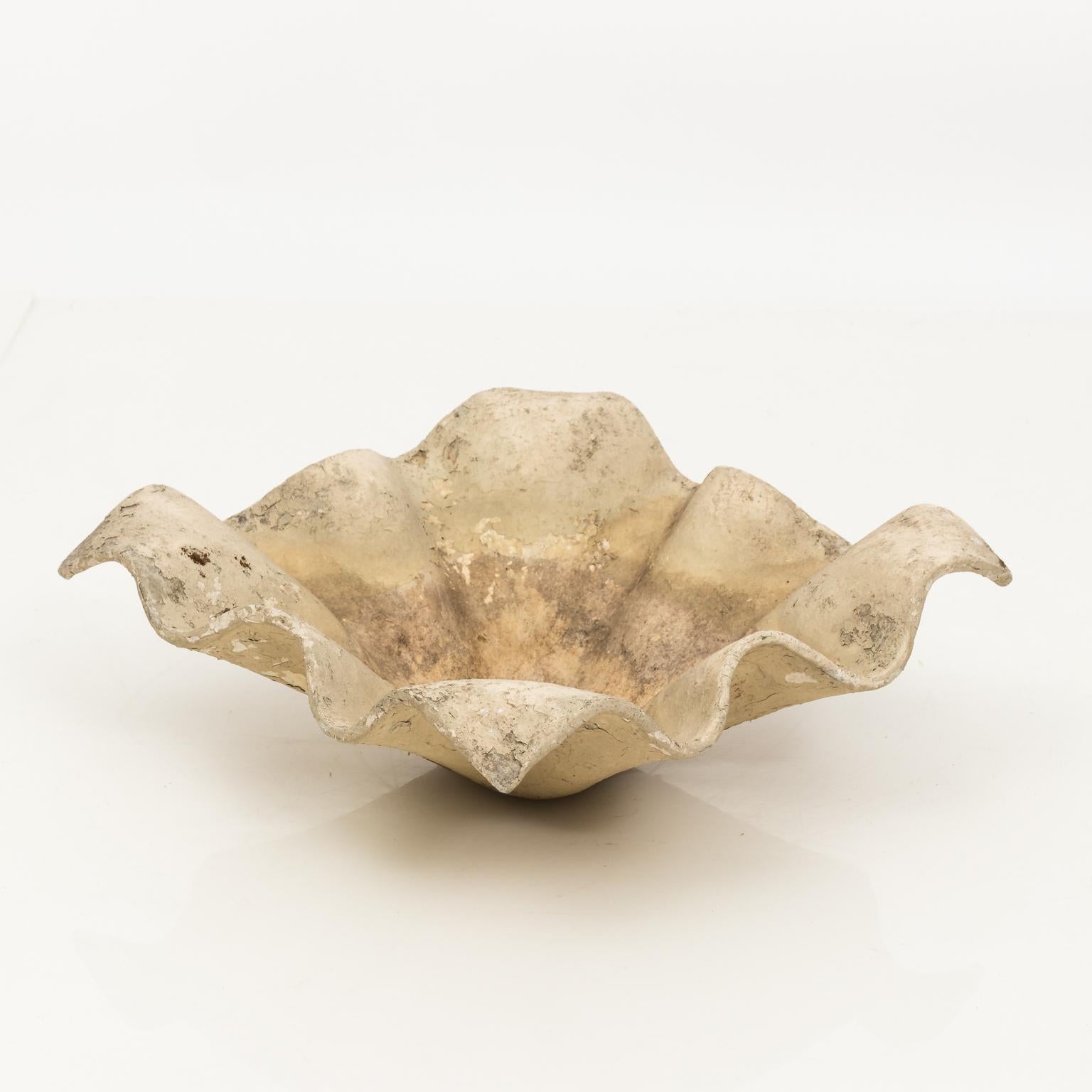 Pair of Willy Guhl handkerchief planters from Switzerland, circa 1968.