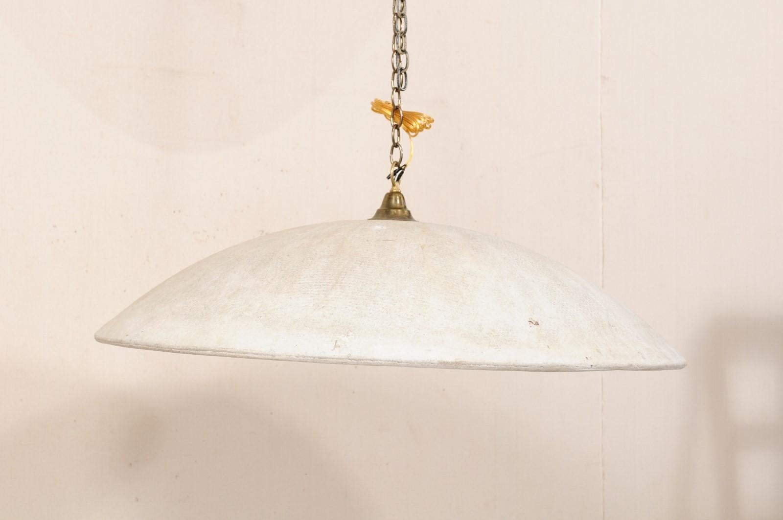 20th Century Willy Guhl Hanging Dome Light, Midcentury