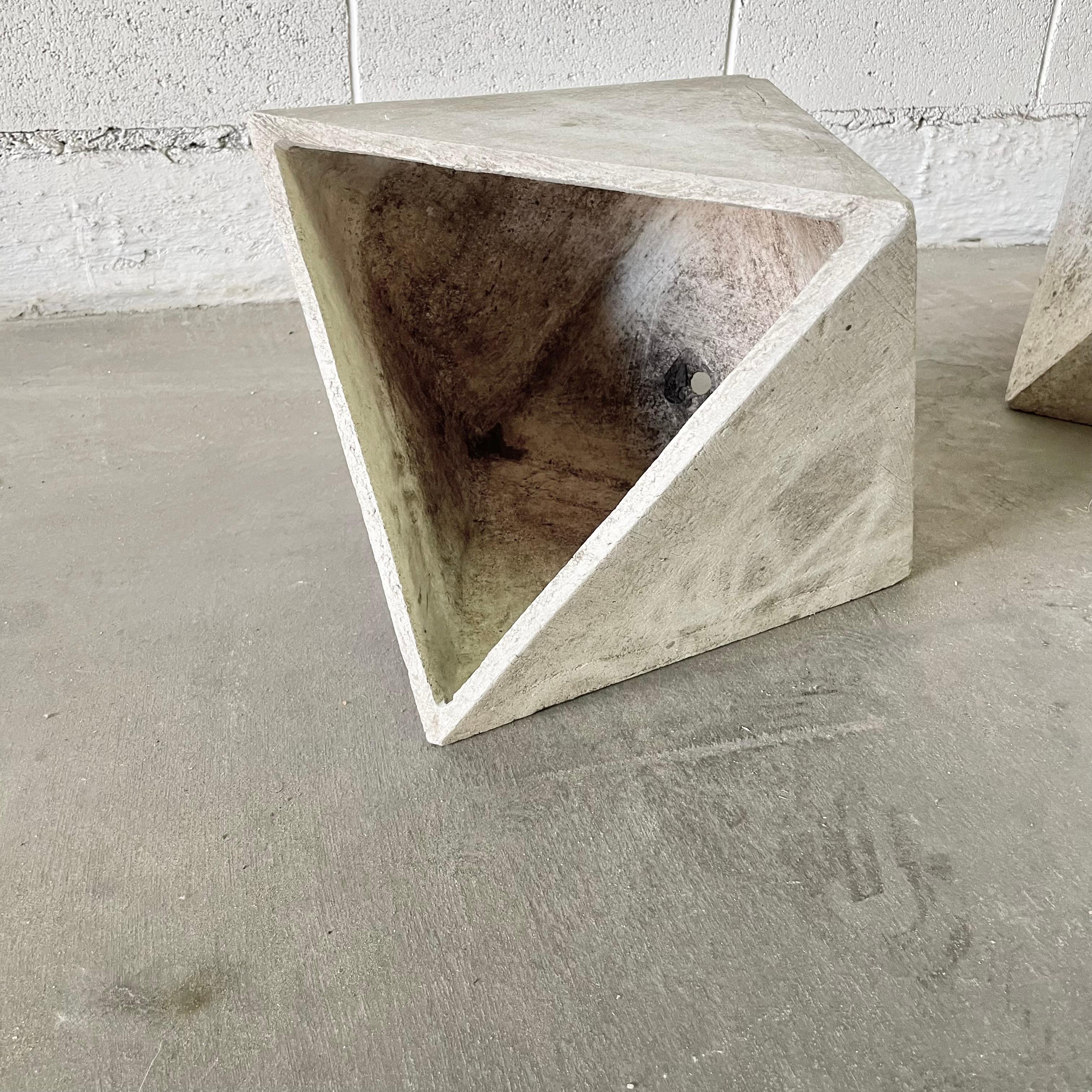 Willy Guhl Heptagon Faceted Planter 8