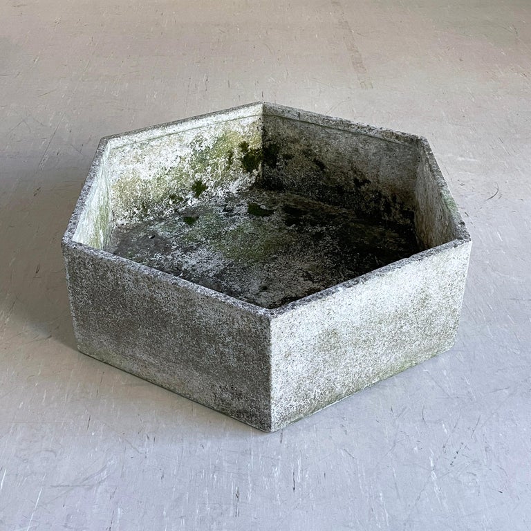 Willy Guhl Hexagonal Planter - Eternit AG, Switzerland