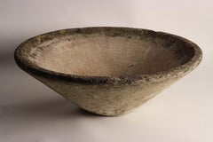 Willy Guhl inspired concrete Planter in cone shape made in England 1960’s