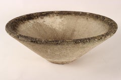 Willy Guhl Inspired Concrete Planter in Cone Shape Made in England, 1960’s