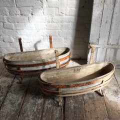 Willy Guhl Iron Framed Window Box Planters