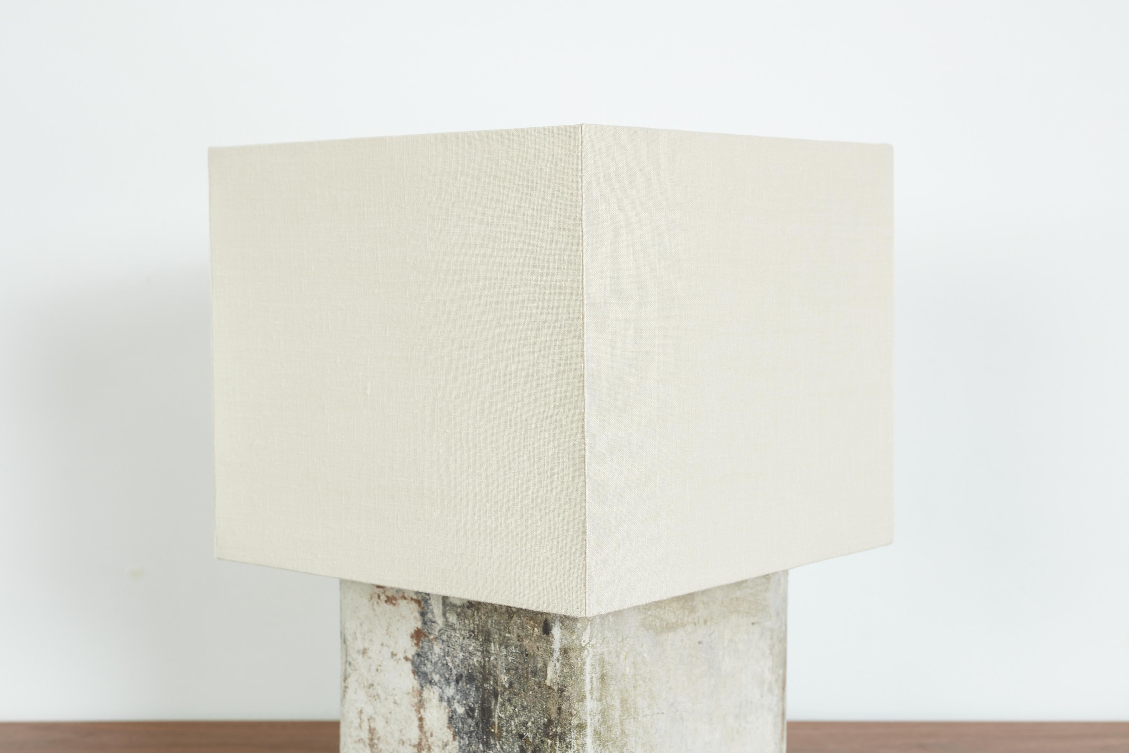 Linen Willy Guhl Lamps For Sale