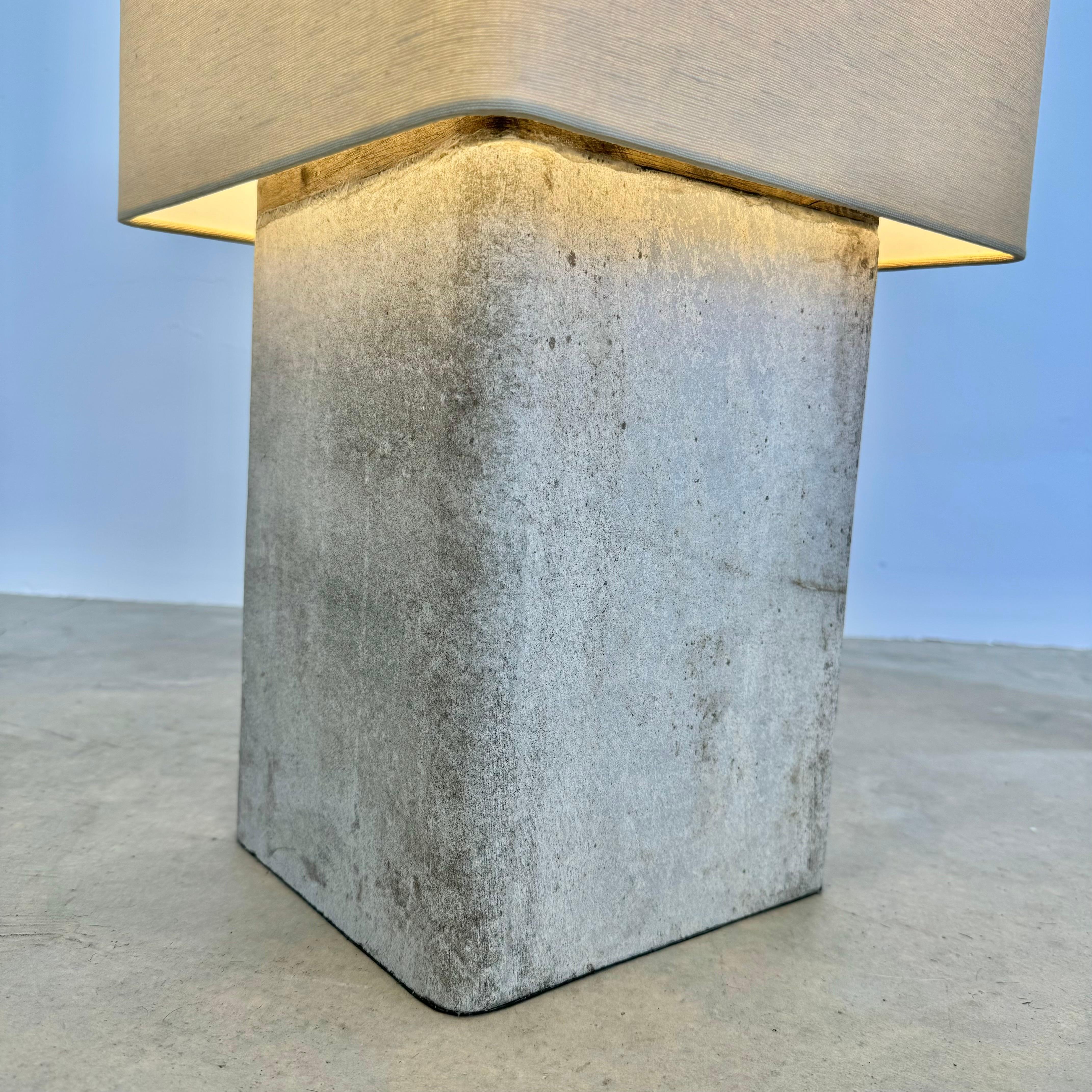 Willy Guhl Large Concrete Table Lamp, 1960s Switzerland For Sale 4