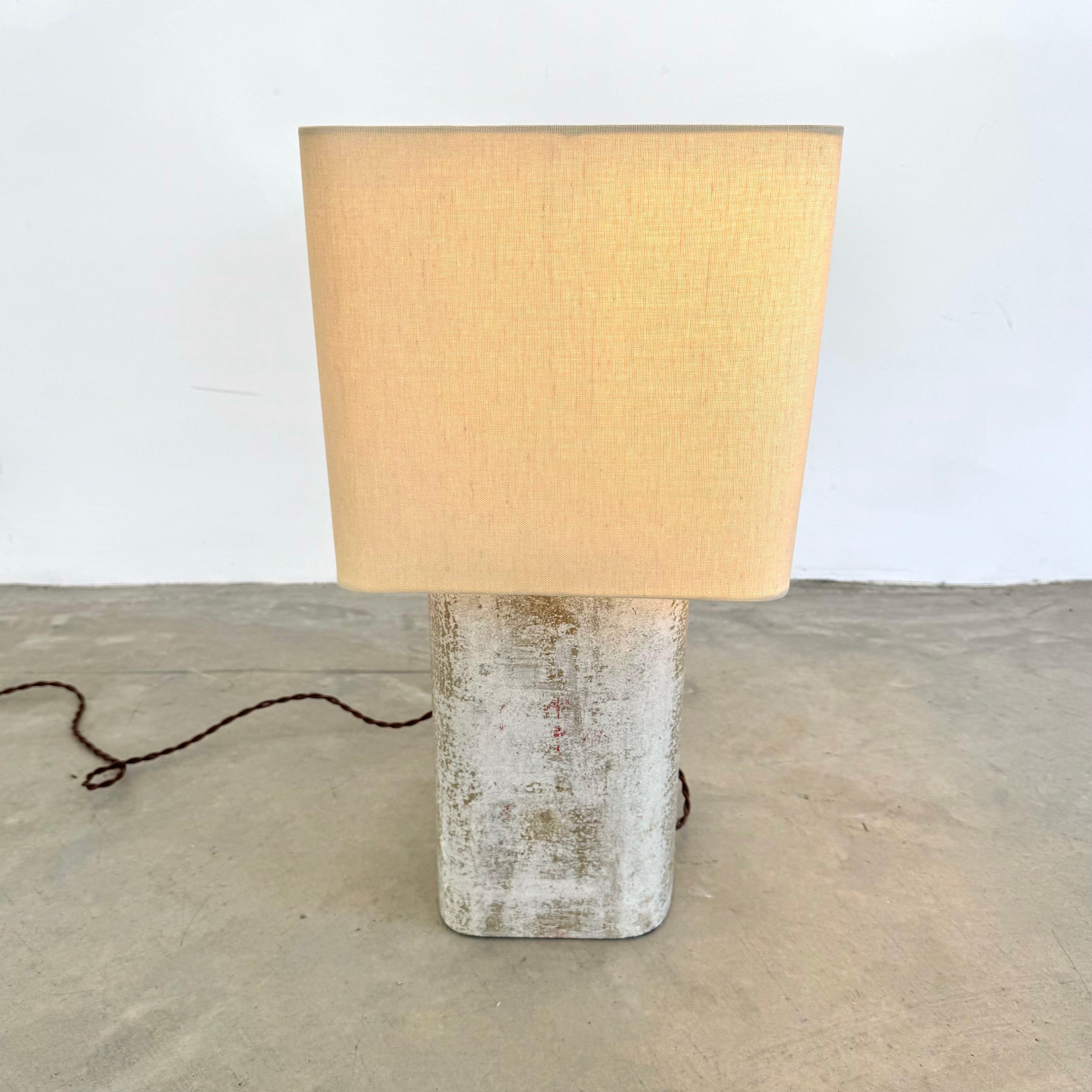 Willy Guhl Large Concrete Table Lamp, 1960s Switzerland For Sale 5