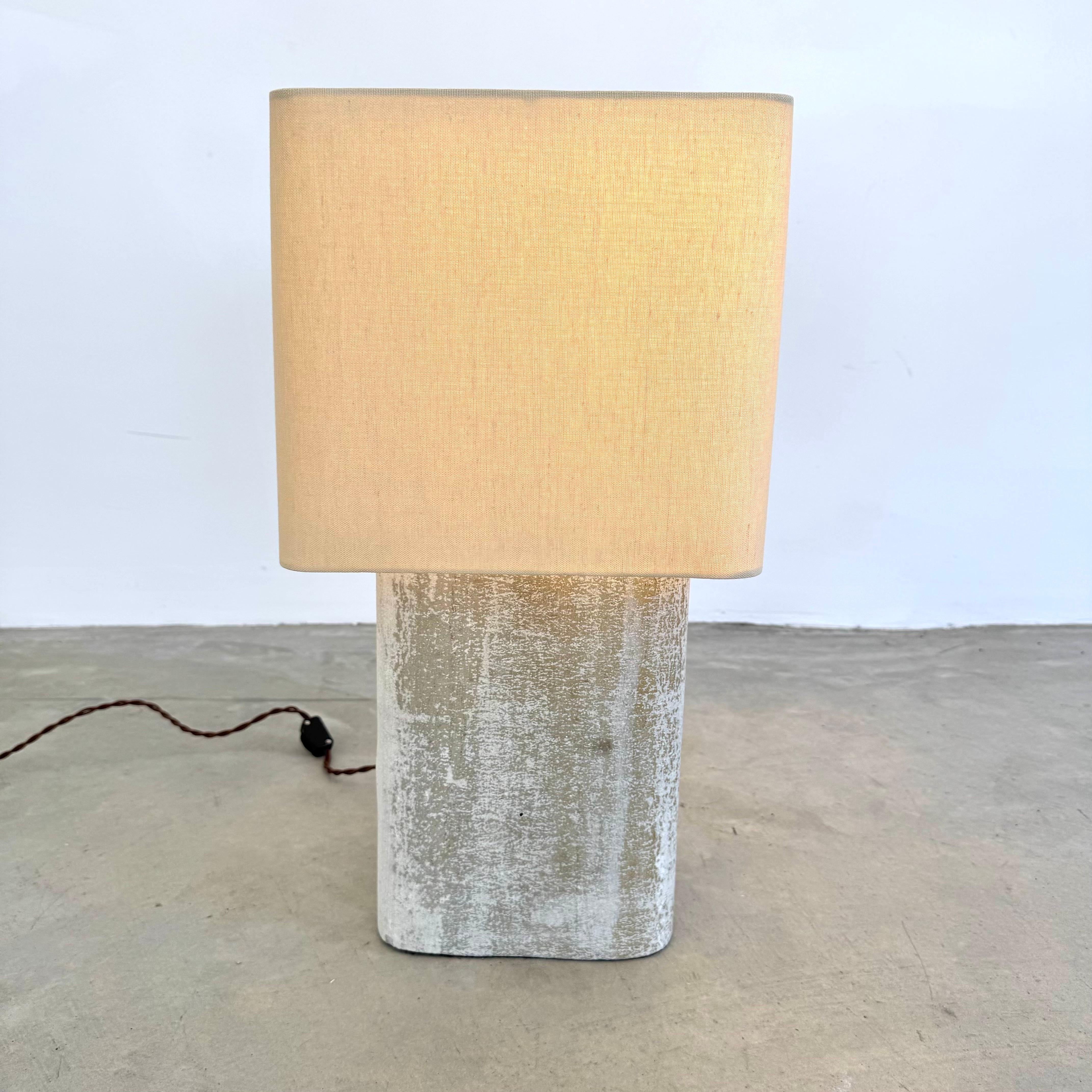 Willy Guhl Large Concrete Table Lamp, 1960s Switzerland For Sale 1