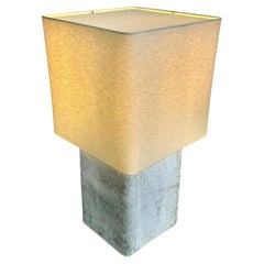 Willy Guhl Large Concrete Table Lamp, 1960s Switzerland