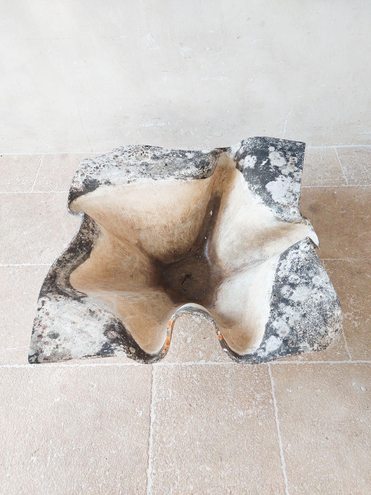 Jardinera pañuelo grande Willy Guhl de Eternit (varias disponibles) en venta 3