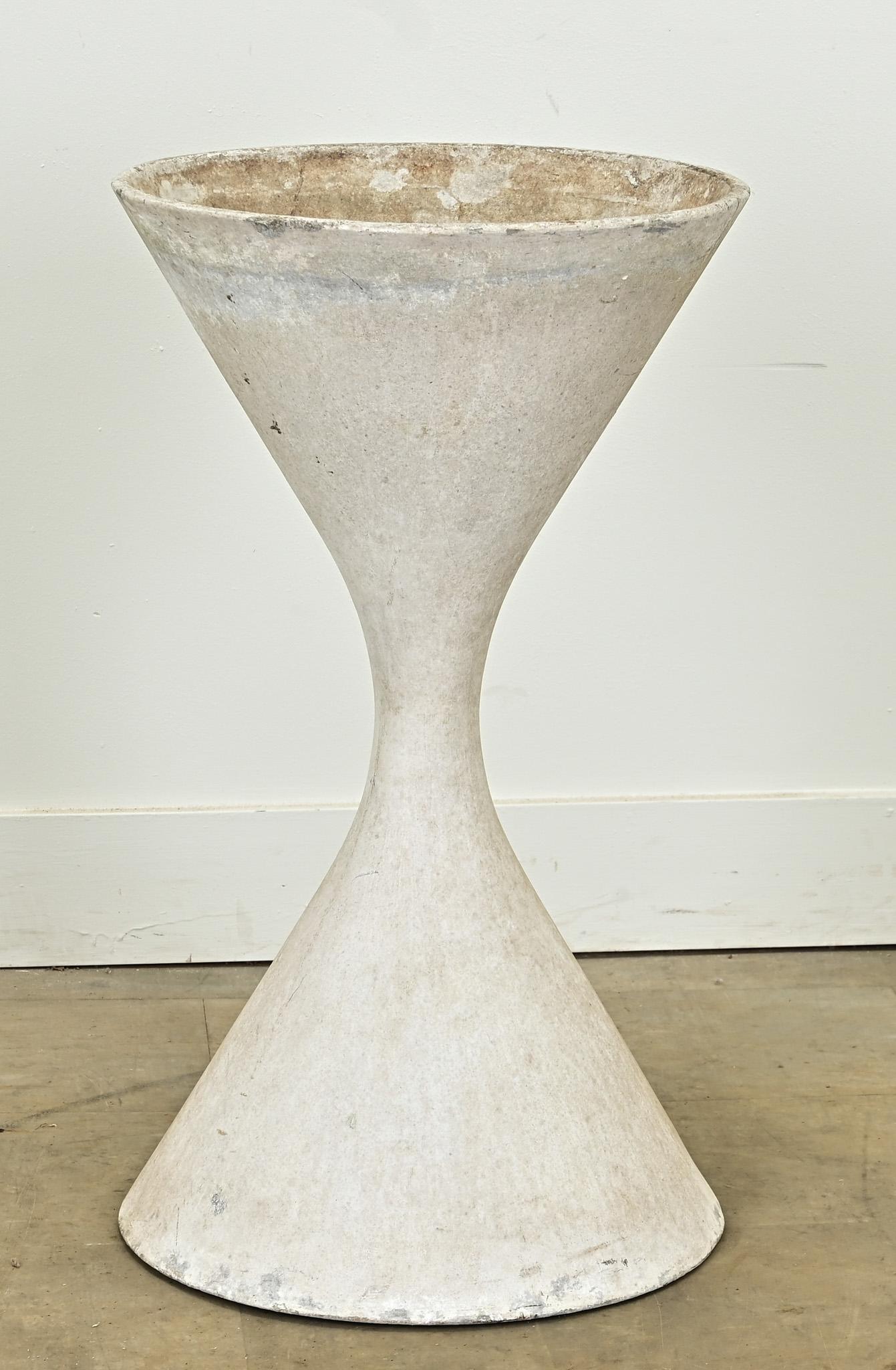 Vaso a clessidra grande di Willy Guhl In condizioni buone in vendita a Baton Rouge, LA