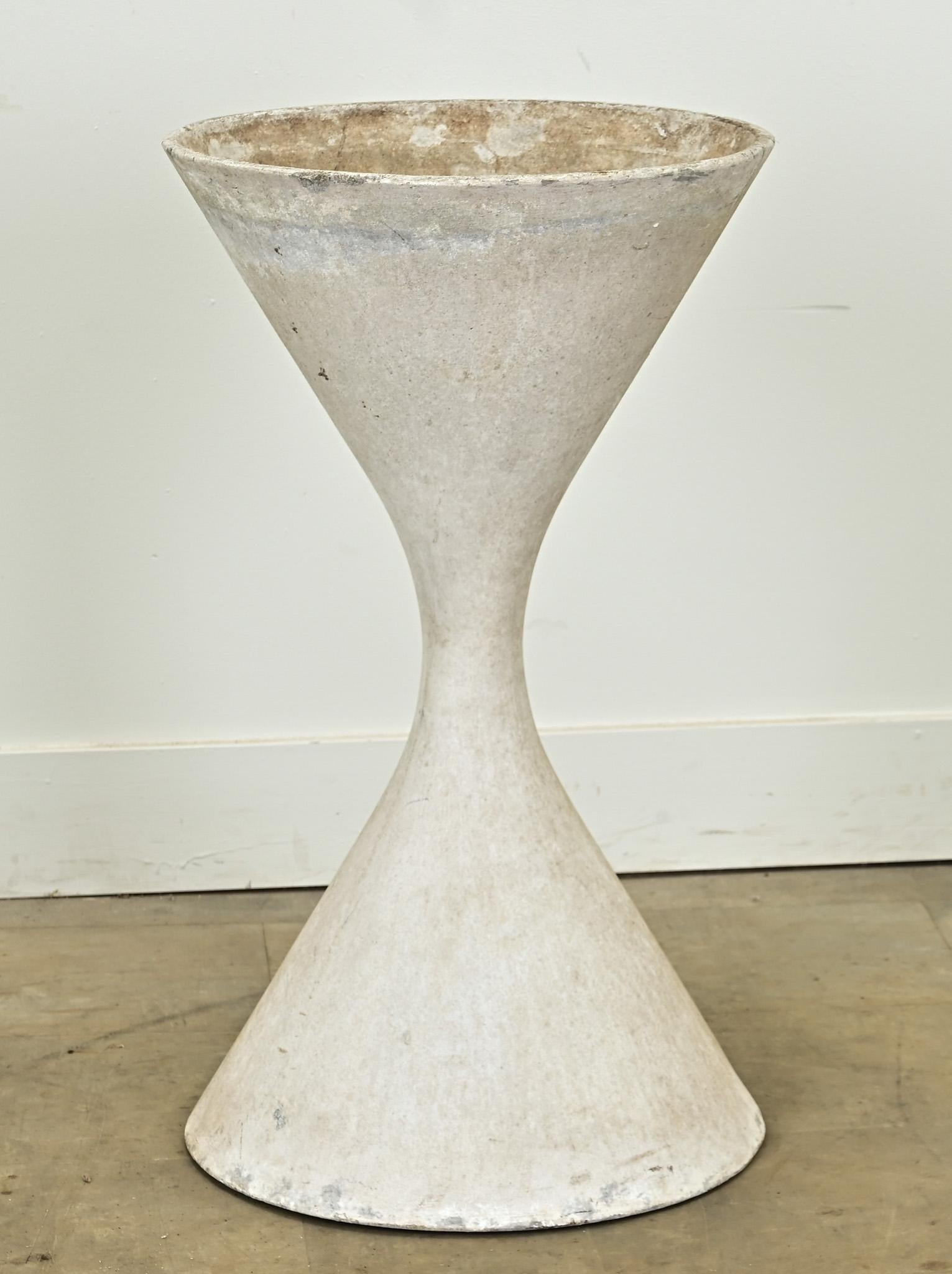XX secolo Vaso a clessidra grande di Willy Guhl in vendita