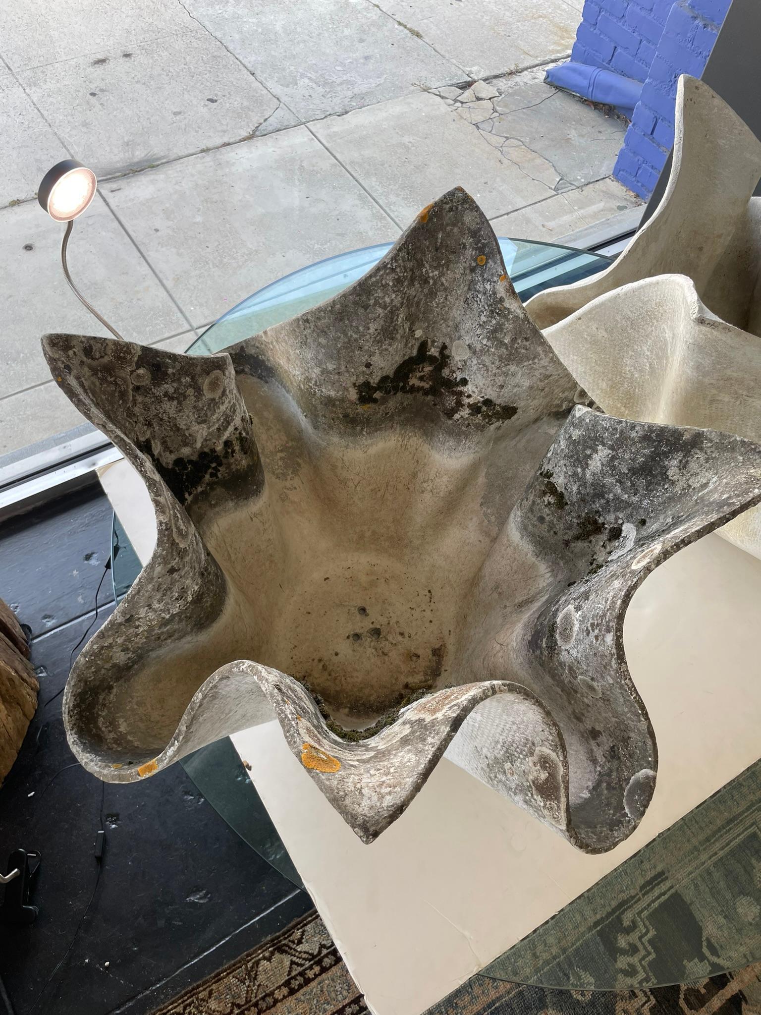 Mid-Century Modern Willy Guhl Large Tulip Planters For Sale