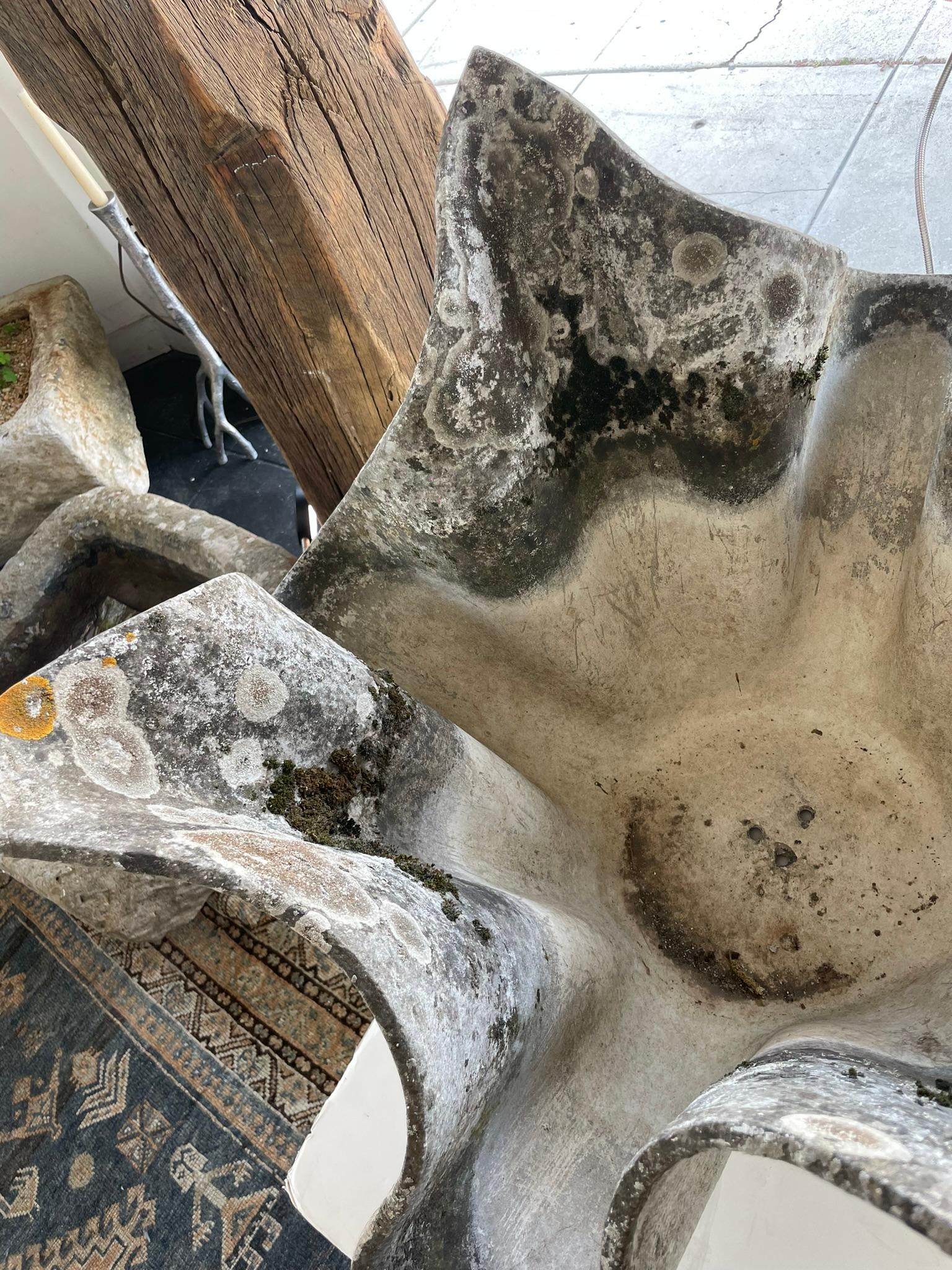 Swiss Willy Guhl Large Tulip Planters For Sale