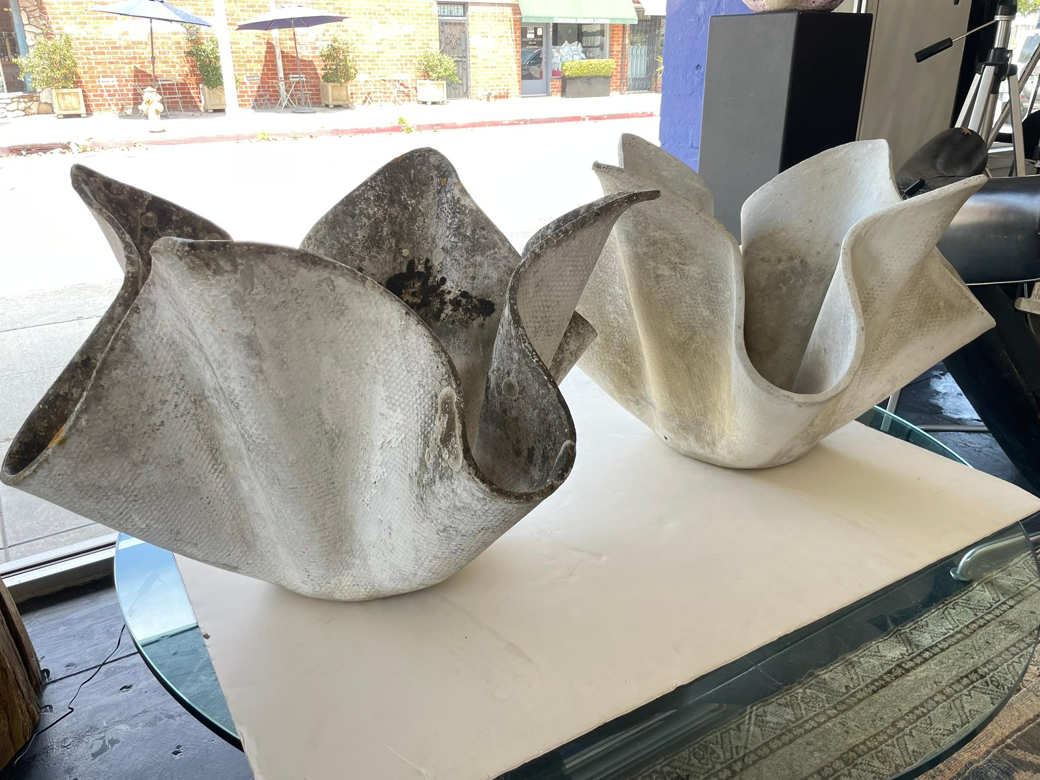Willy Guhl Large Tulip Planters In Good Condition For Sale In Los Angeles, CA