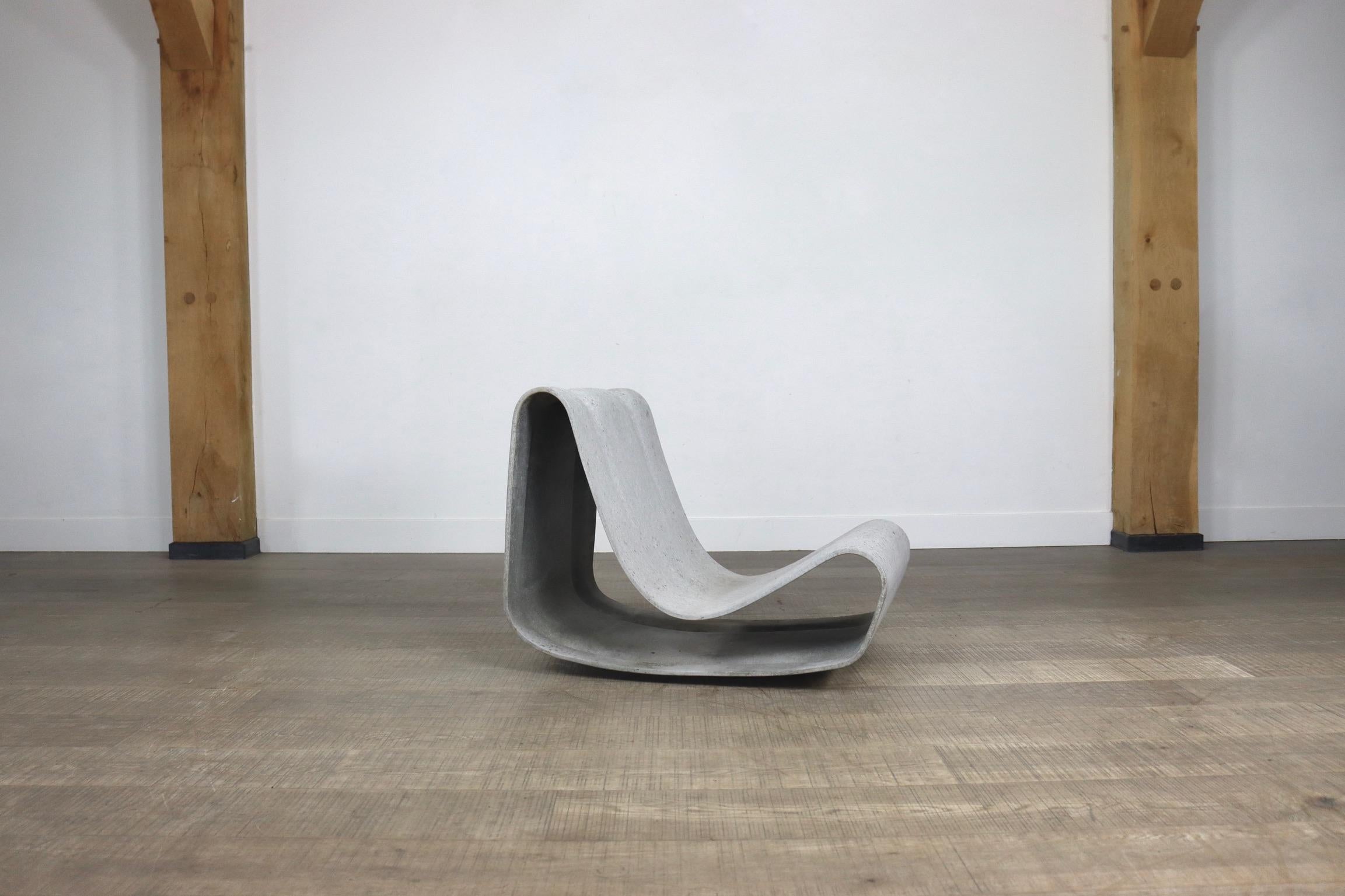 Late 20th Century Willy Guhl Loop Chair for Eternit, 1990s