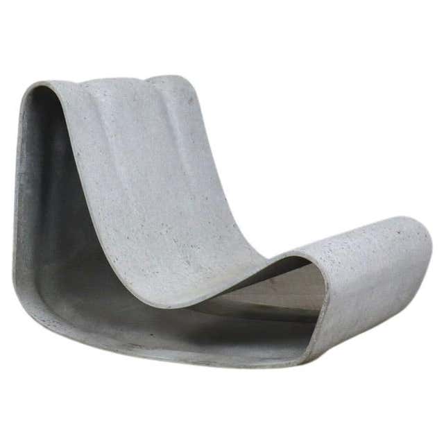 Vintage Concrete Outdoor Rocking