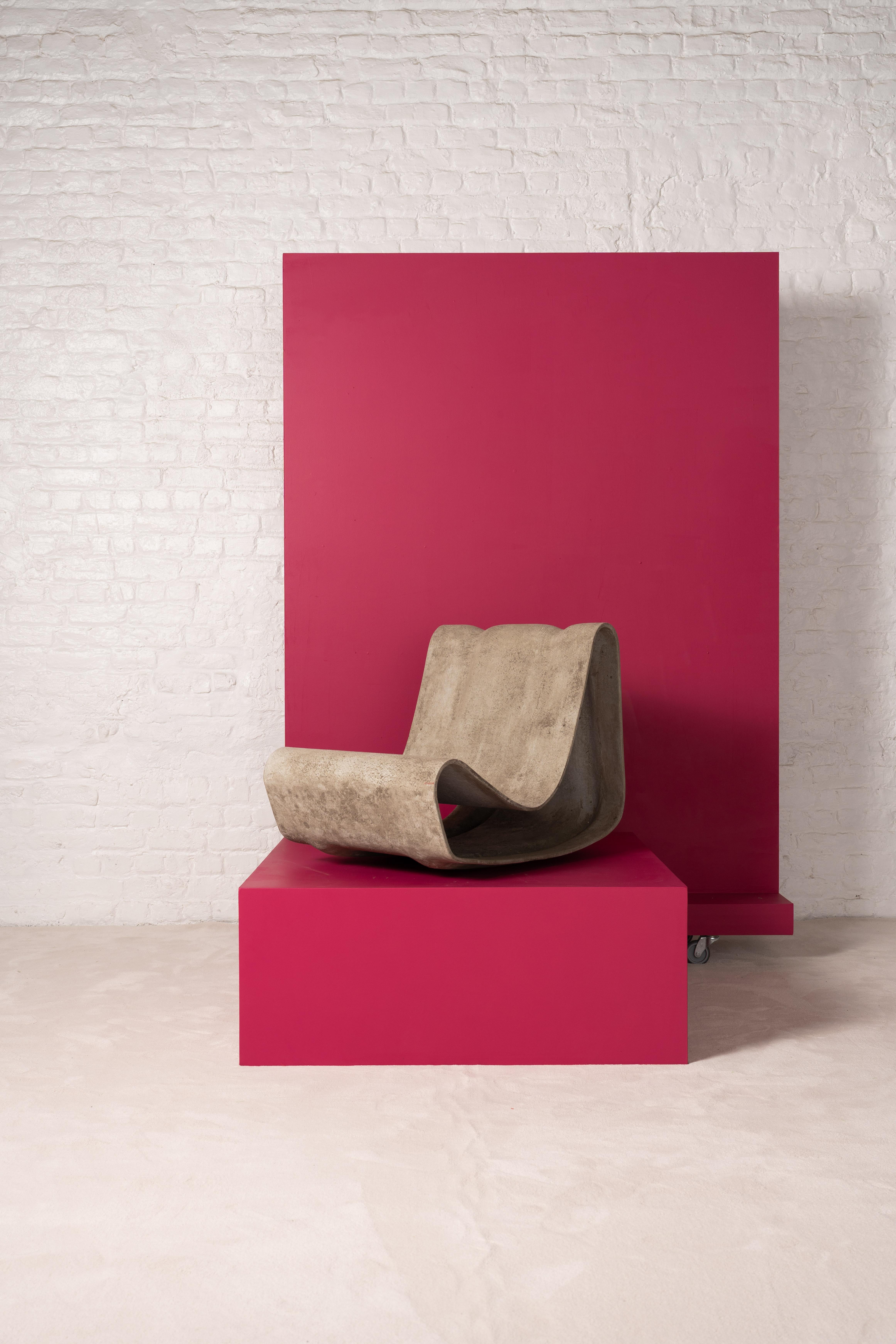 Willy Guhl Loop Chair für Eternit (Beton) im Angebot